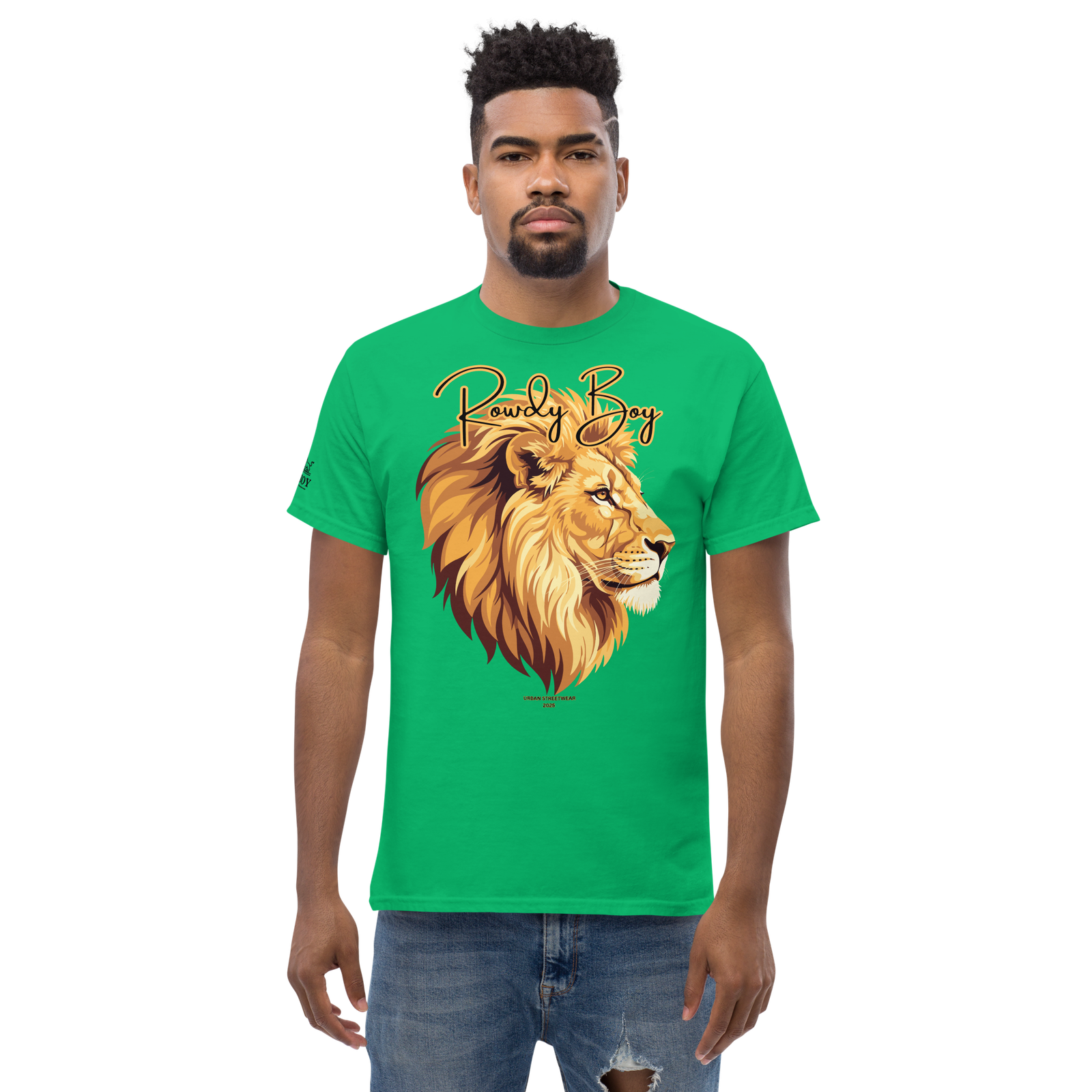 Rowdy Boy "Lion's Head" (Rowdy 4) Classic Tee - Image 172