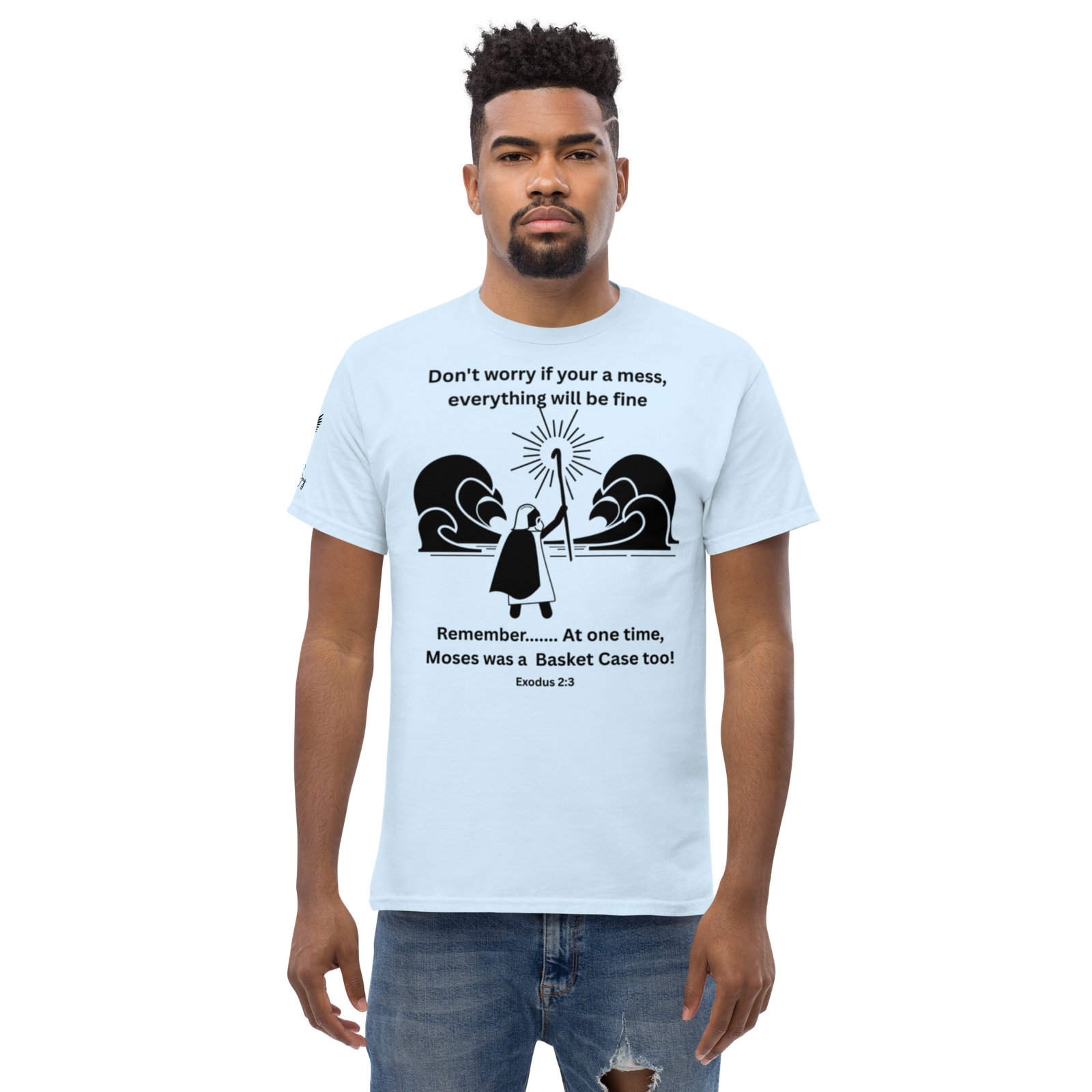 Rowdy Boy "Moses" (Basket Case) Unisex Classic Tee - Image 171