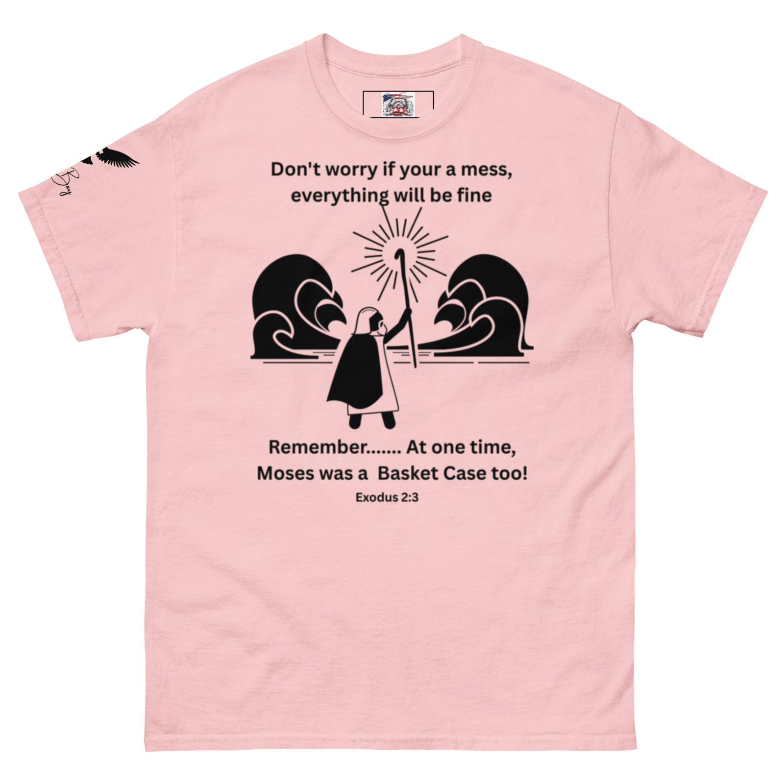 Rowdy Boy "Moses" (Basket Case) Unisex Classic Tee - Image 210