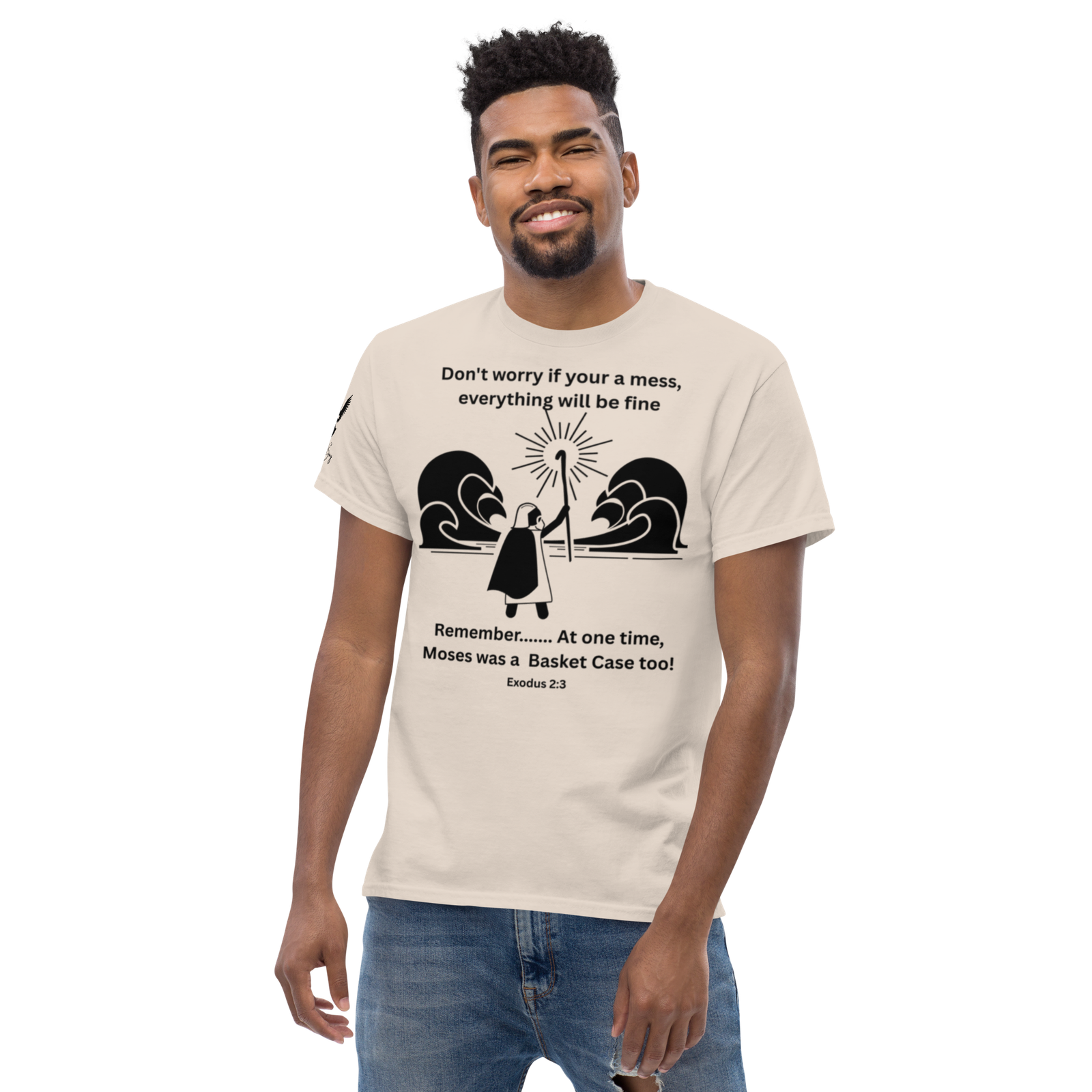 Rowdy Boy "Moses" (Basket Case) Unisex Classic Tee - Image 137