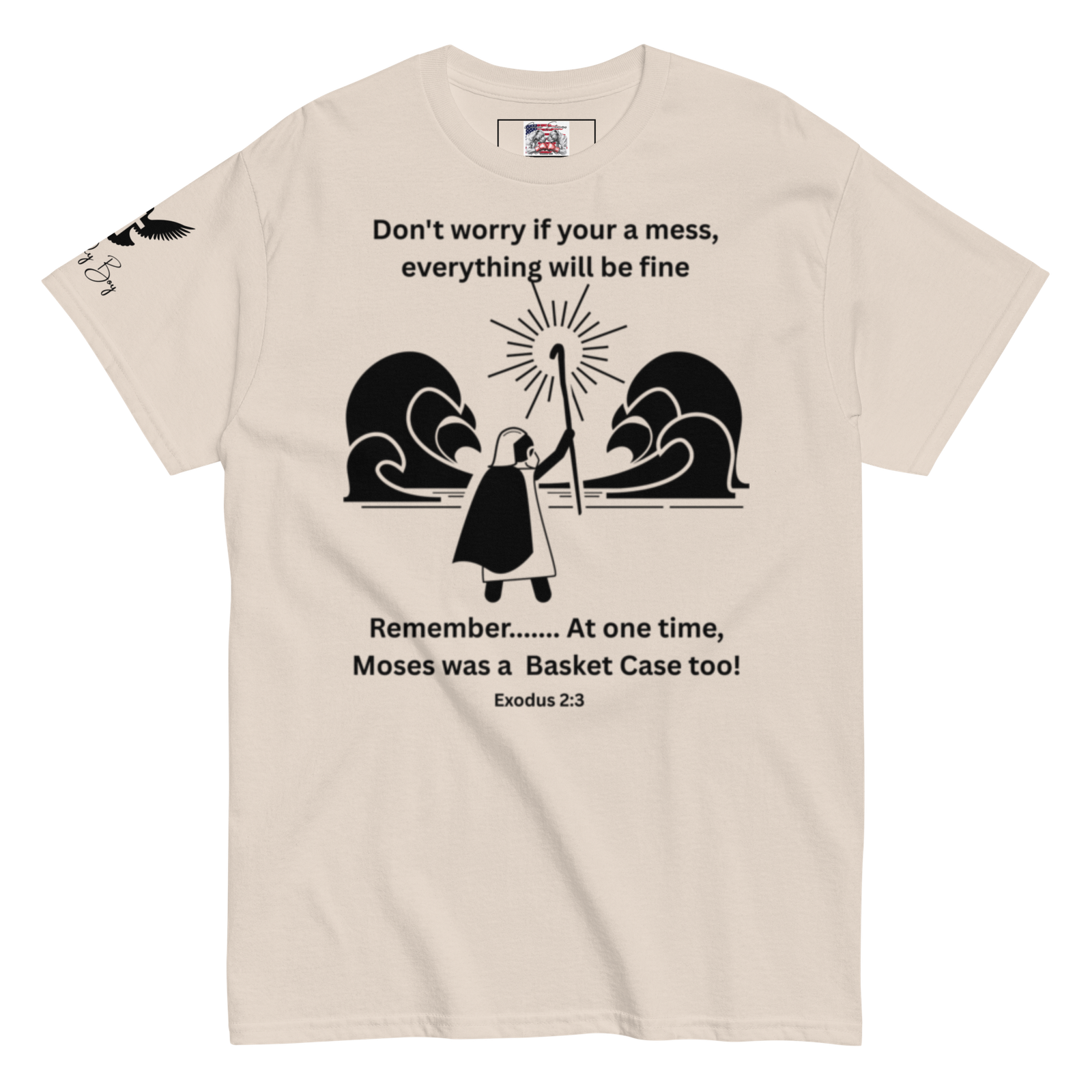 Rowdy Boy "Moses" (Basket Case) Unisex Classic Tee - Image 134