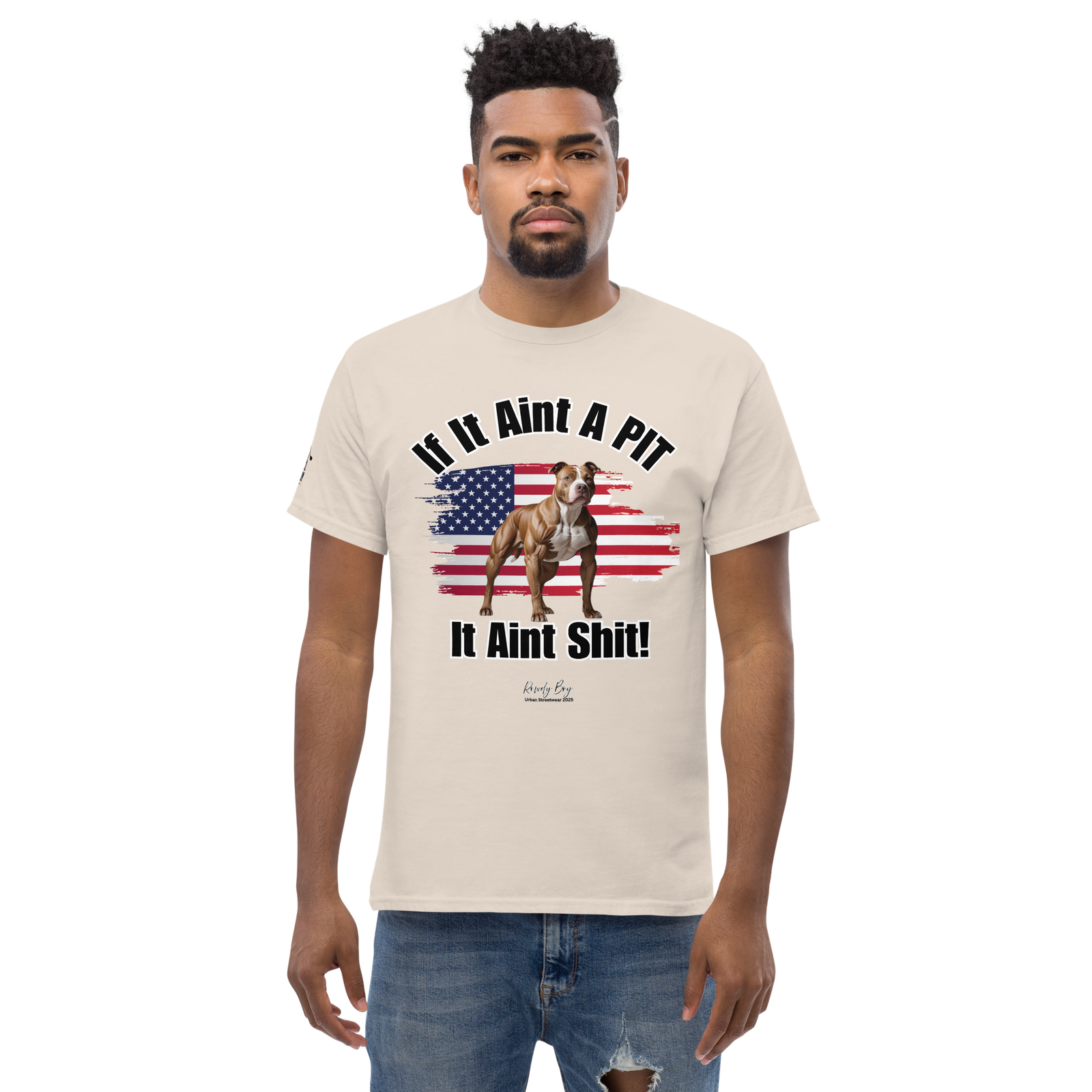 Rowdy Boy If It Aint A PIT, It Aint Shit!!!!" (2/B) Unisex Classic Tee - Image 161