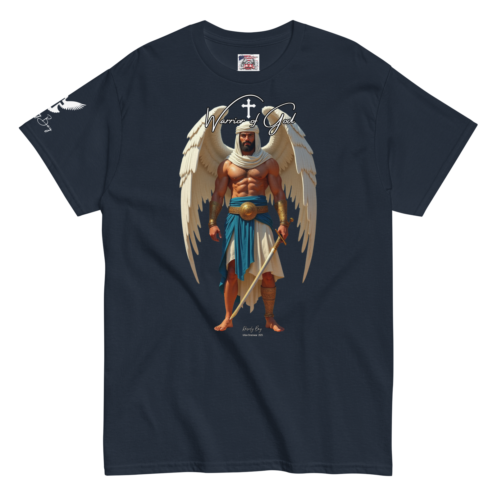 Rowdy Boy "Warrior Of God" #2 Unisex Classic Tee - Image 23