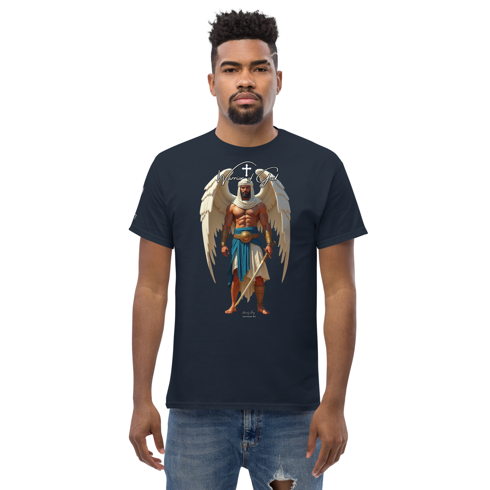 Rowdy Boy "Warrior Of God" #2 Unisex Classic Tee - Image 25