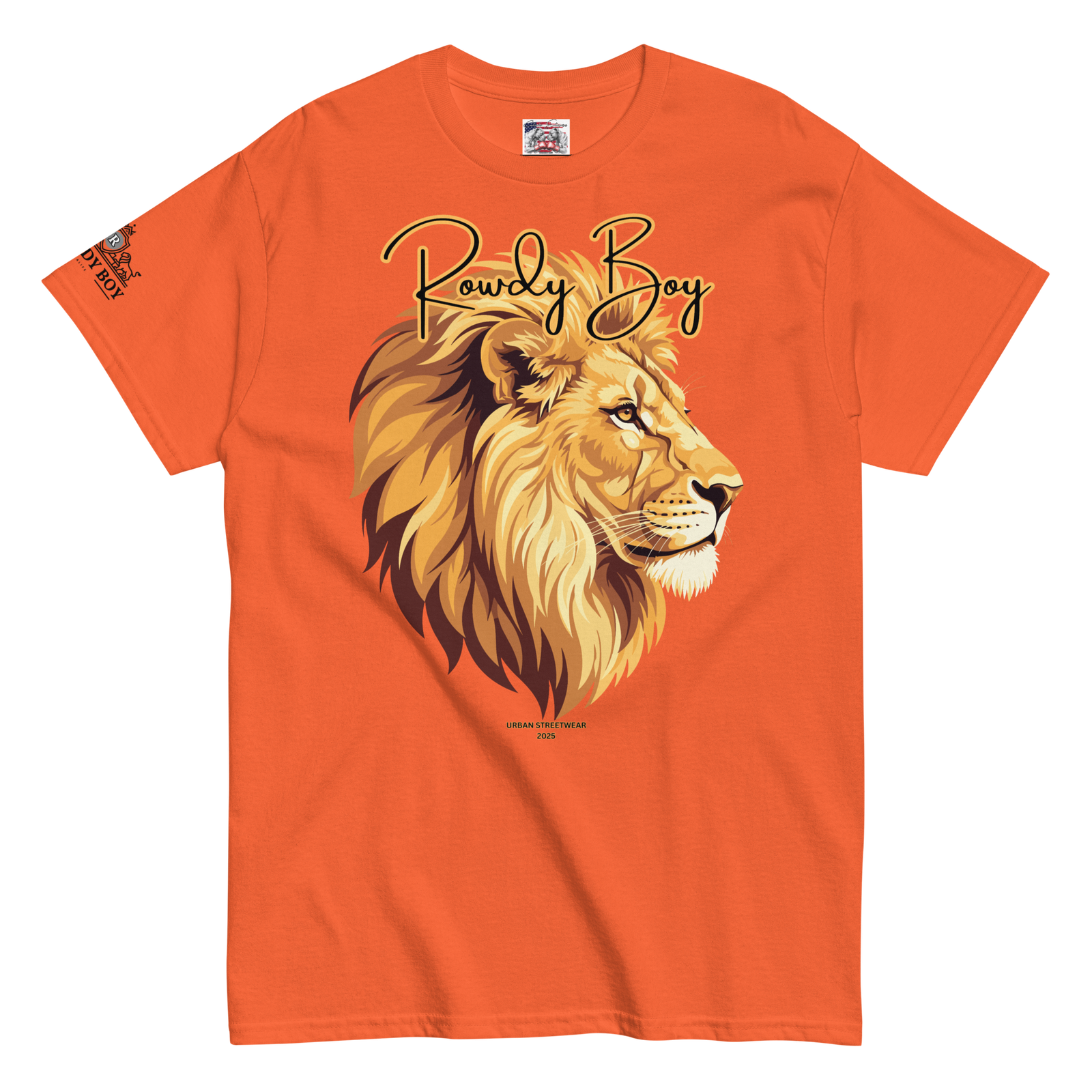 Rowdy Boy "Lion's Head" (Rowdy 4) Classic Tee - Image 117