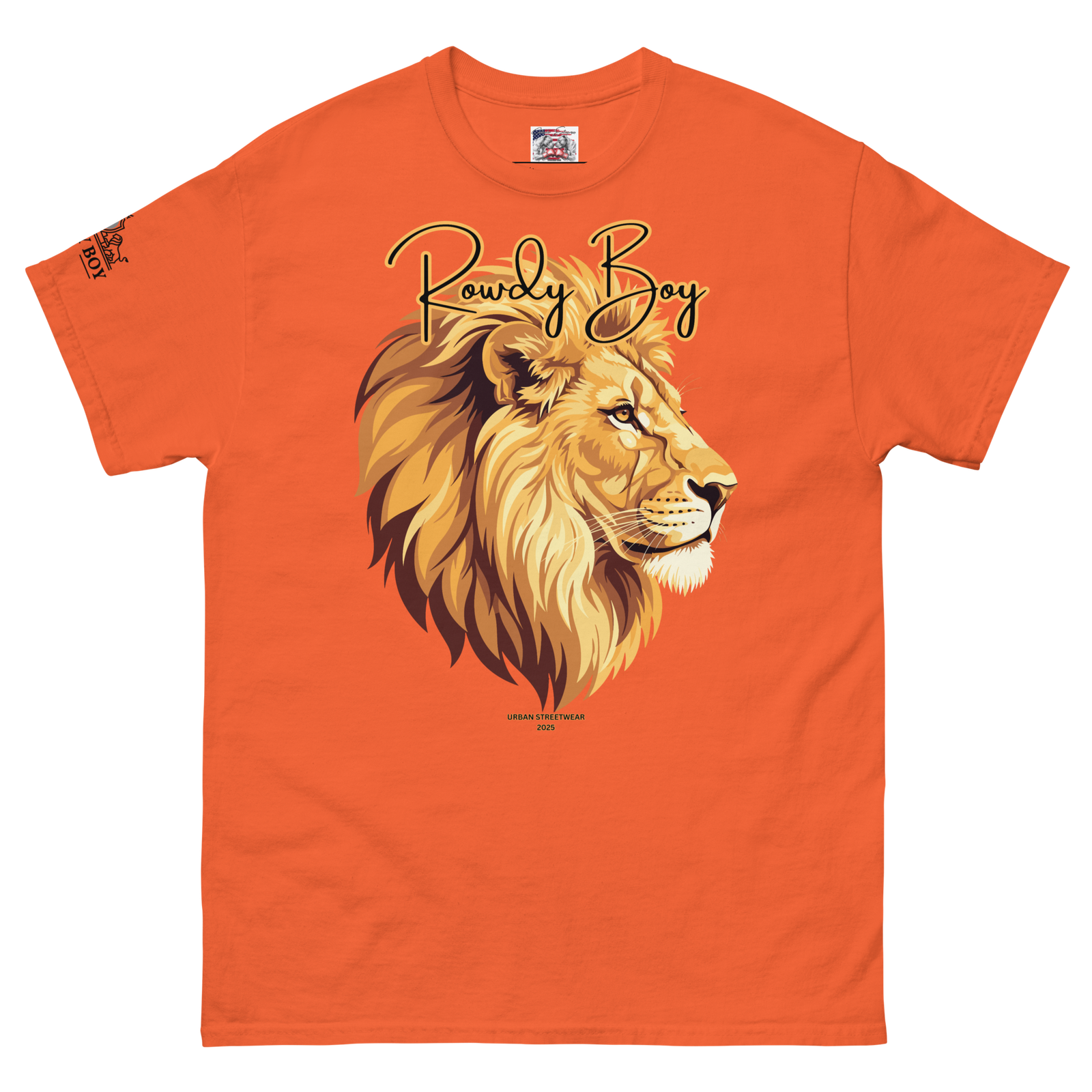 Rowdy Boy "Lion's Head" (Rowdy 4) Classic Tee - Image 219