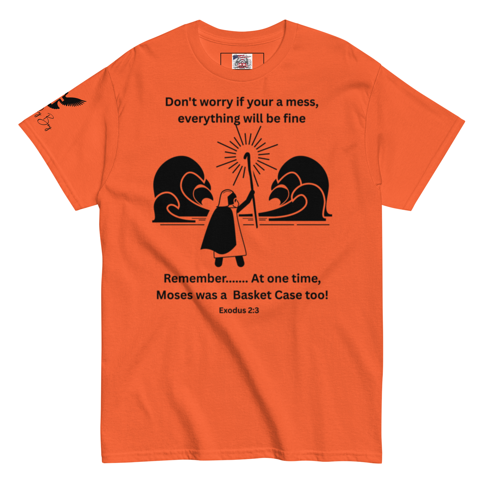 Rowdy Boy "Moses" (Basket Case) Unisex Classic Tee - Image 11