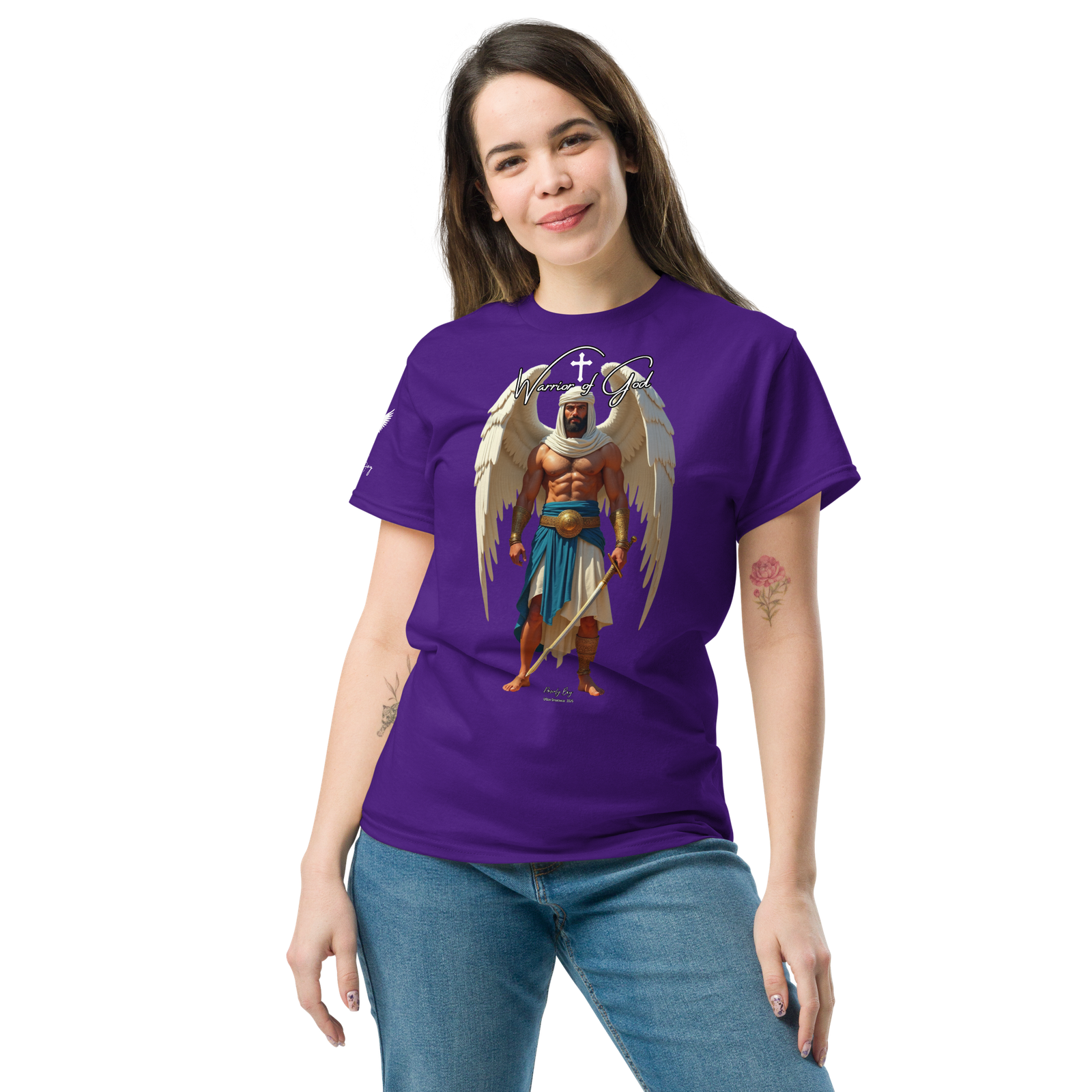 Rowdy Boy "Warrior Of God" #2 Unisex Classic Tee - Image 35