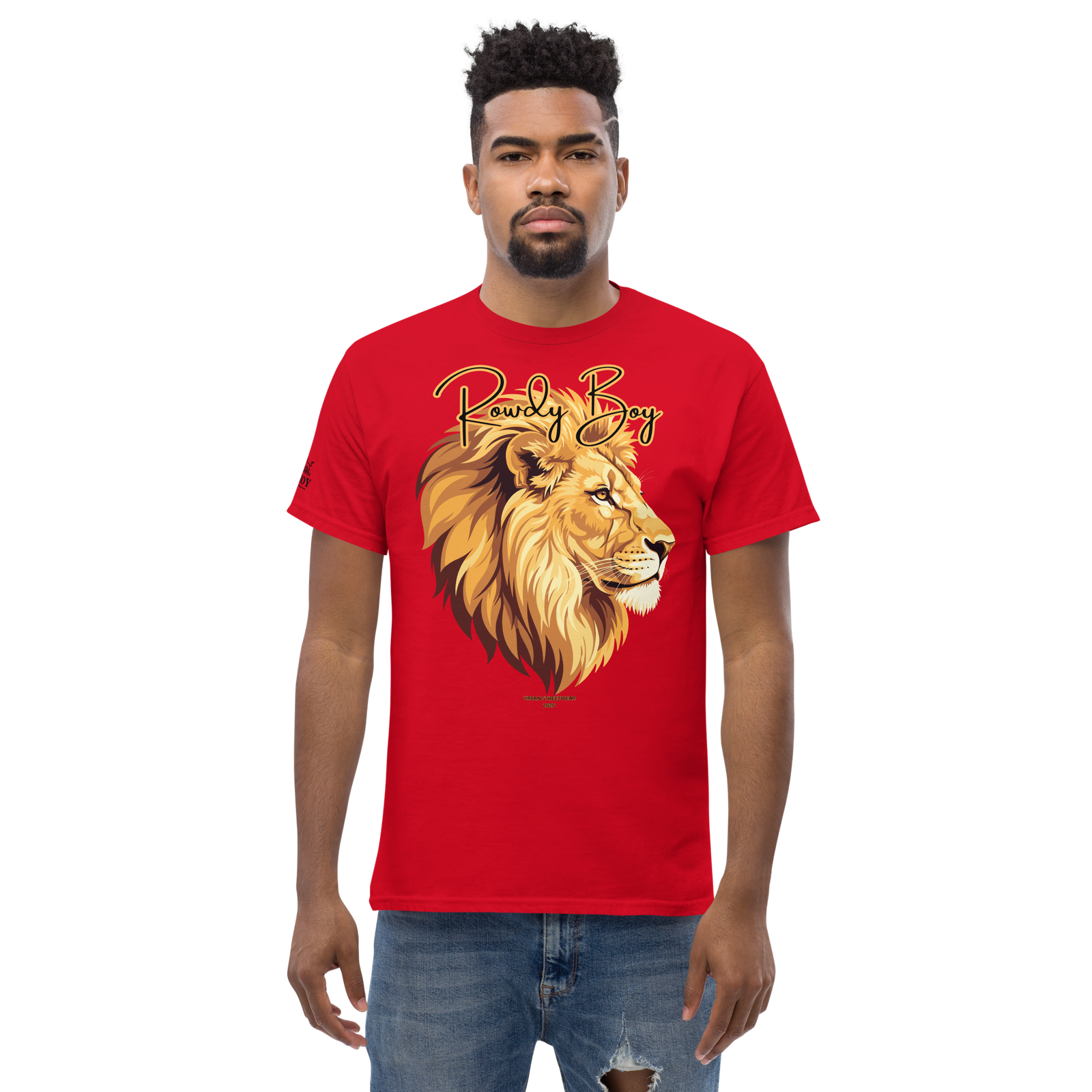 Rowdy Boy "Lion's Head" (Rowdy 4) Classic Tee - Image 13