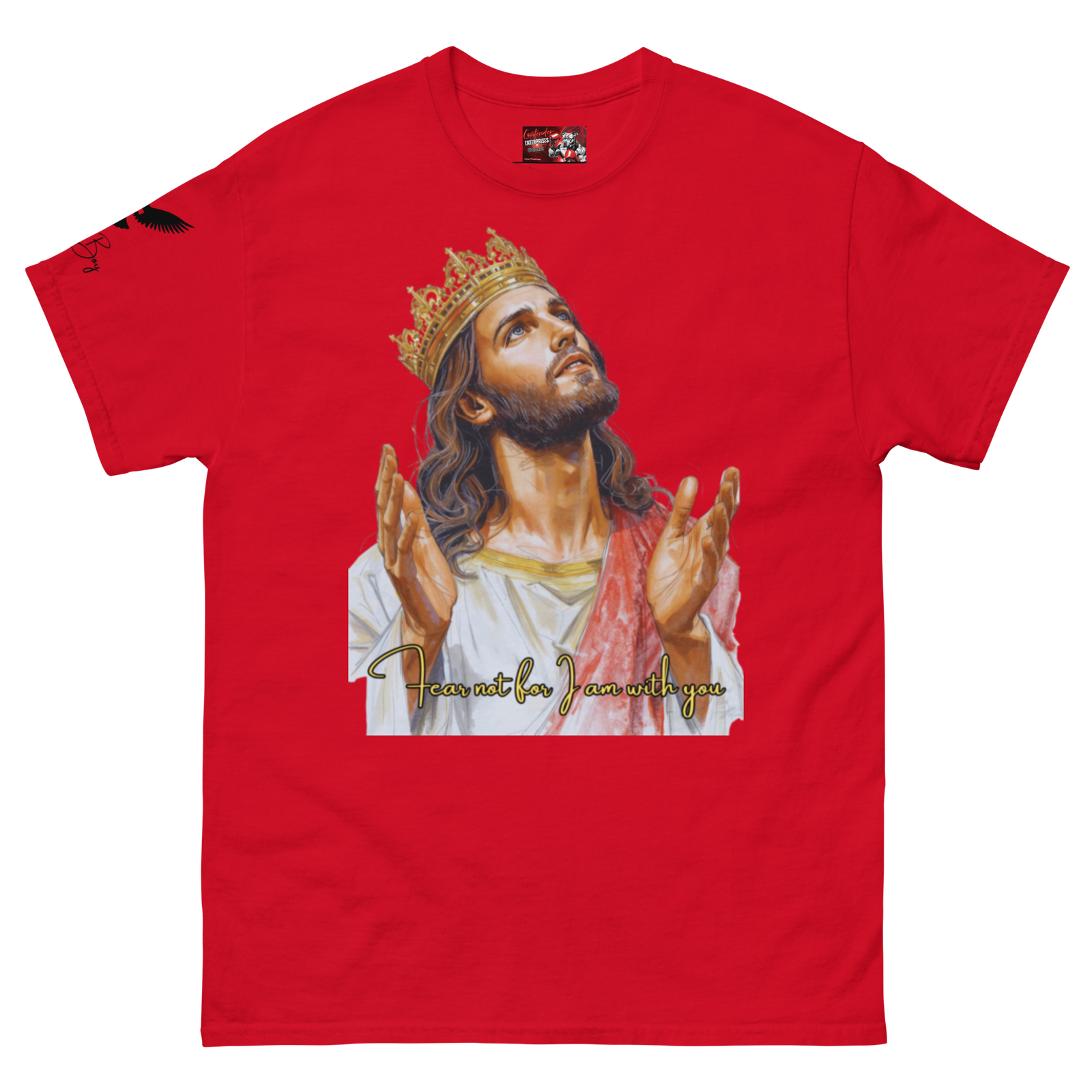 Rowdy Boy "Fear Not For I Am With You" (Jesus) Unisex Classic Tee