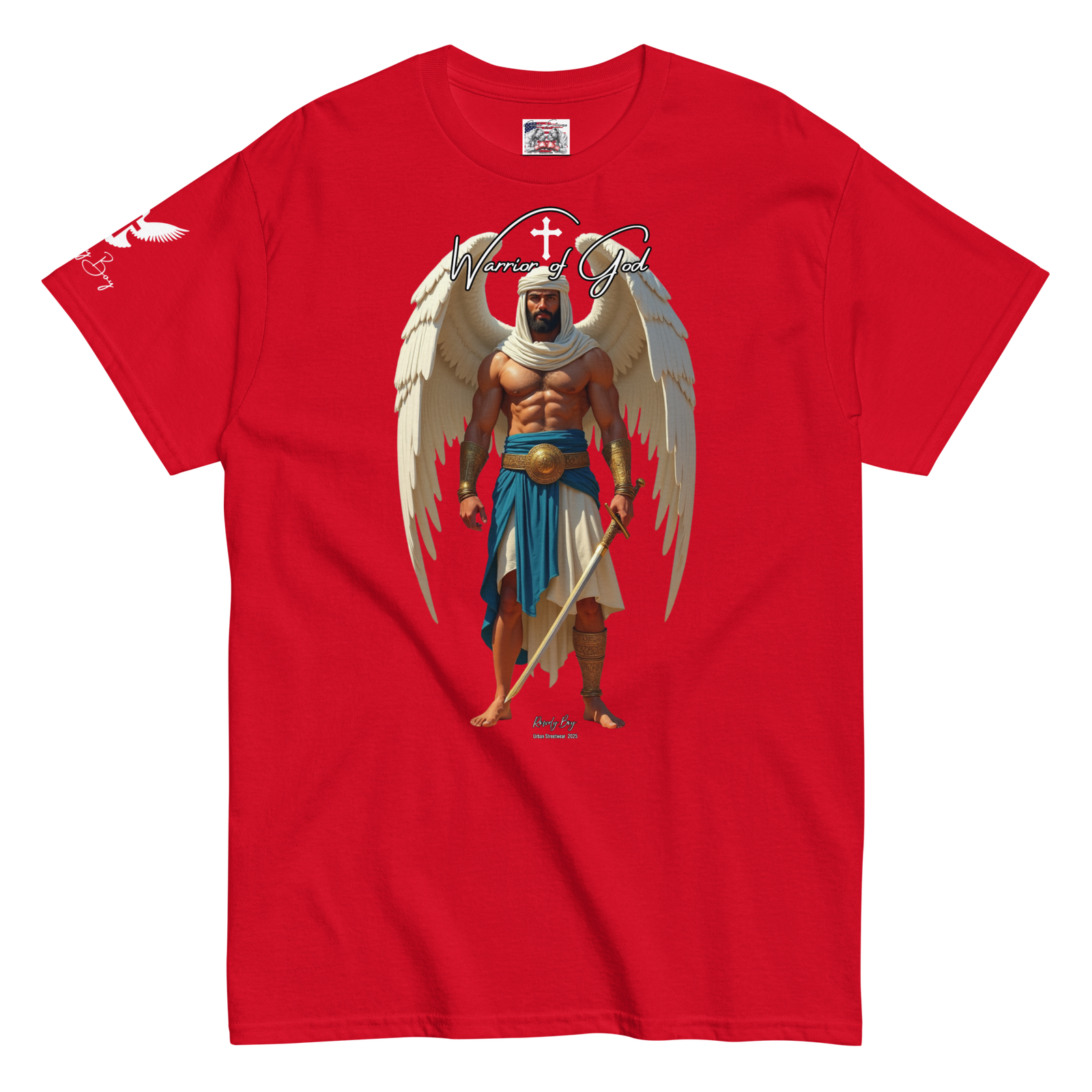 Rowdy Boy "Warrior Of God" #2 Unisex Classic Tee - Image 49