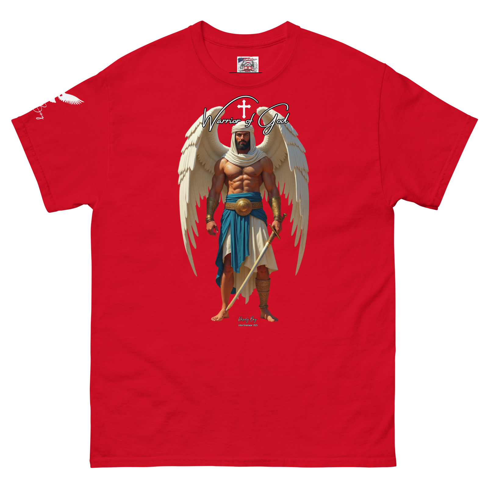 Rowdy Boy "Warrior Of God" #2 Unisex Classic Tee - Image 209
