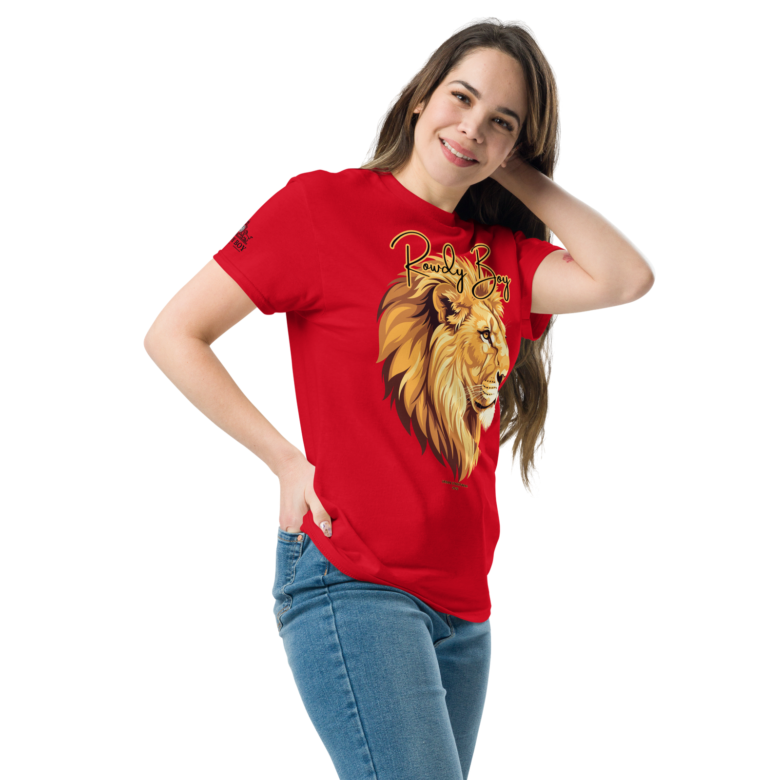 Rowdy Boy "Lion's Head" (Rowdy 4) Classic Tee - Image 9