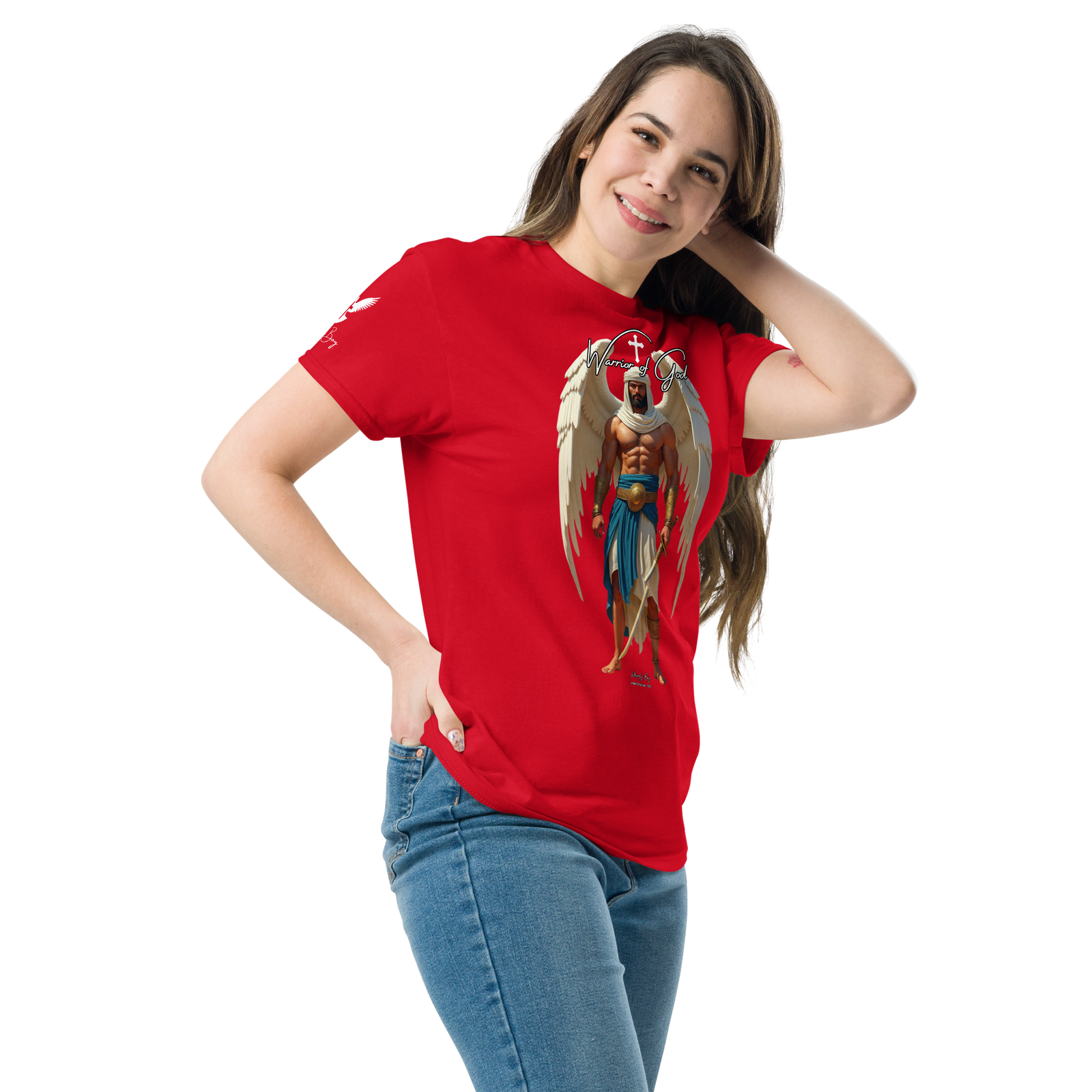 Rowdy Boy "Warrior Of God" #2 Unisex Classic Tee - Image 47