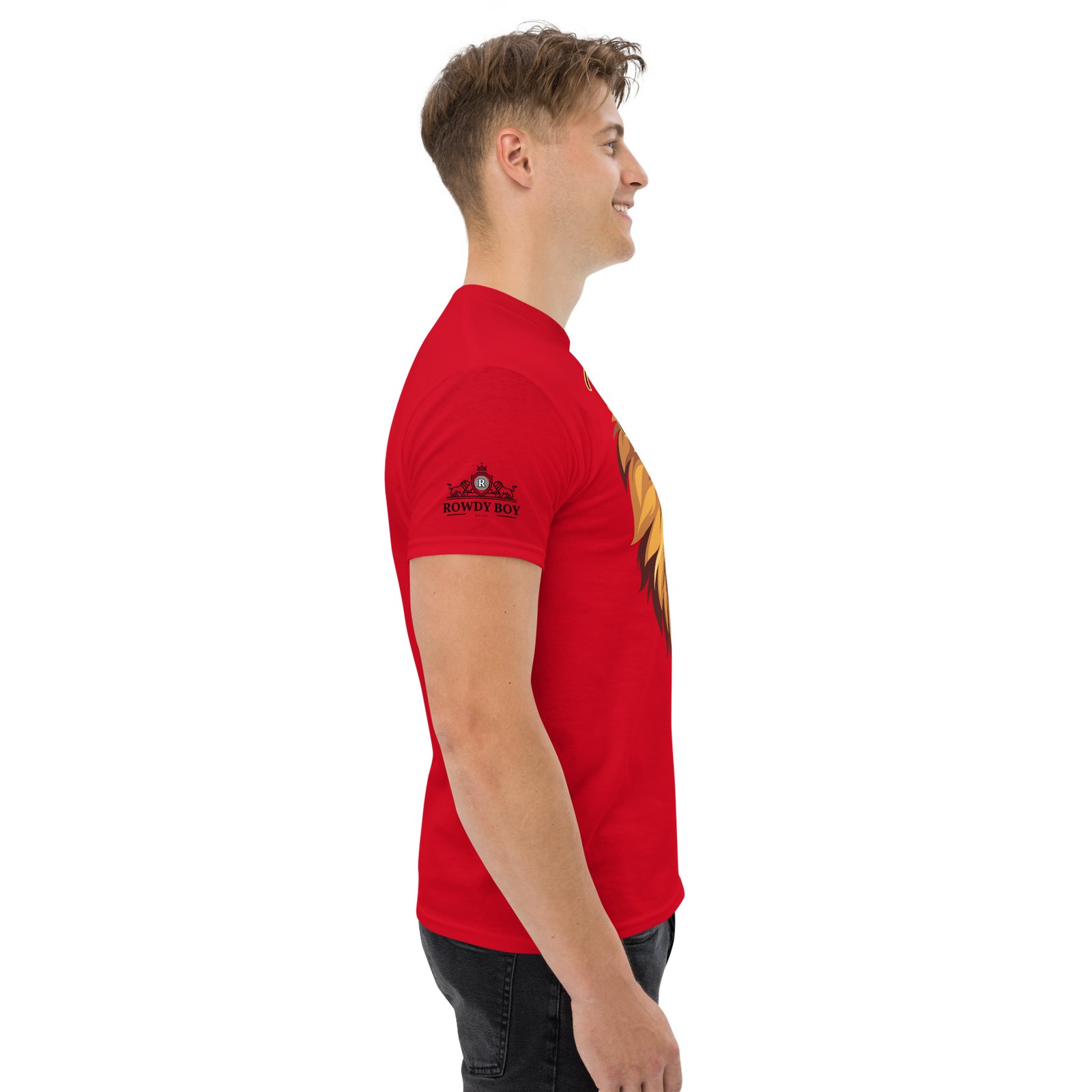 Rowdy Boy "Lion's Head" (Rowdy 4) Classic Tee - Image 3