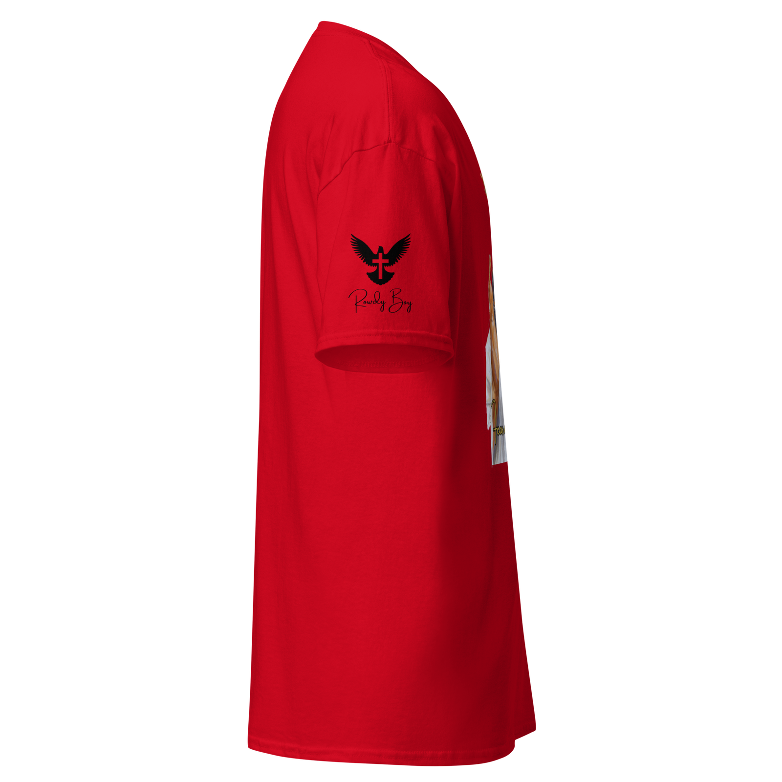 Rowdy Boy "Fear Not For I Am With You" (Jesus) Unisex Classic Tee - Image 8