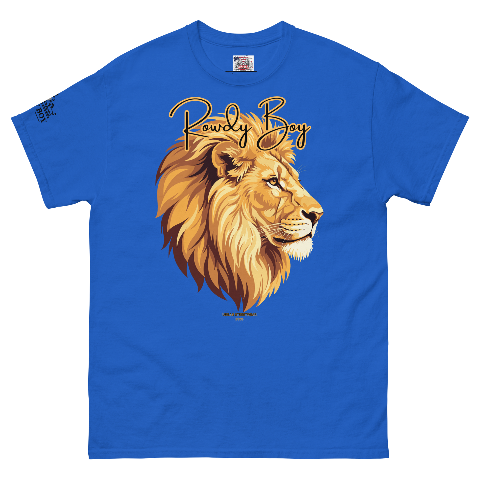 Rowdy Boy "Lion's Head" (Rowdy 4) Classic Tee - Image 212