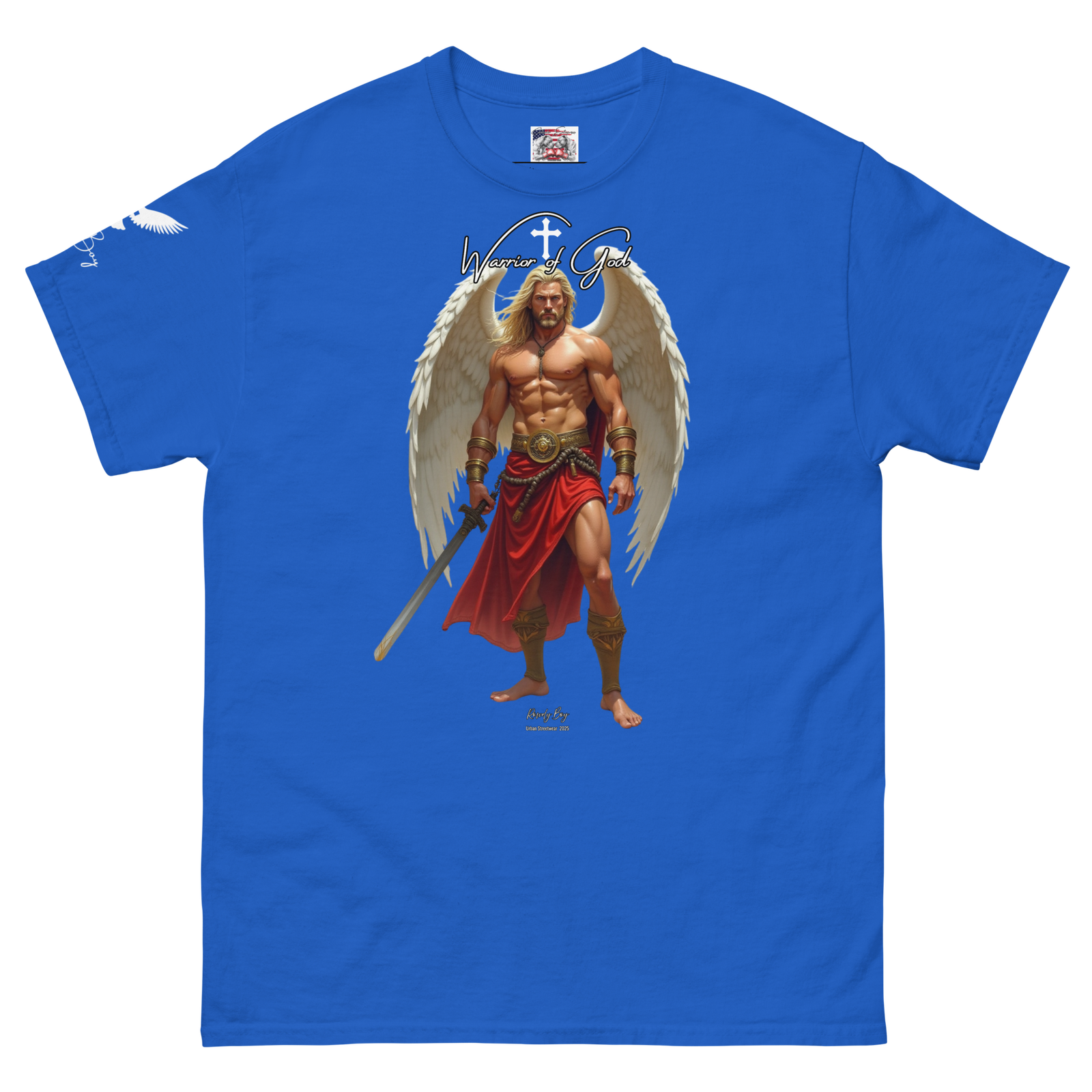 Rowdy Boy "Warrior Of God" #4 Unisex Classic Tee - Image 213