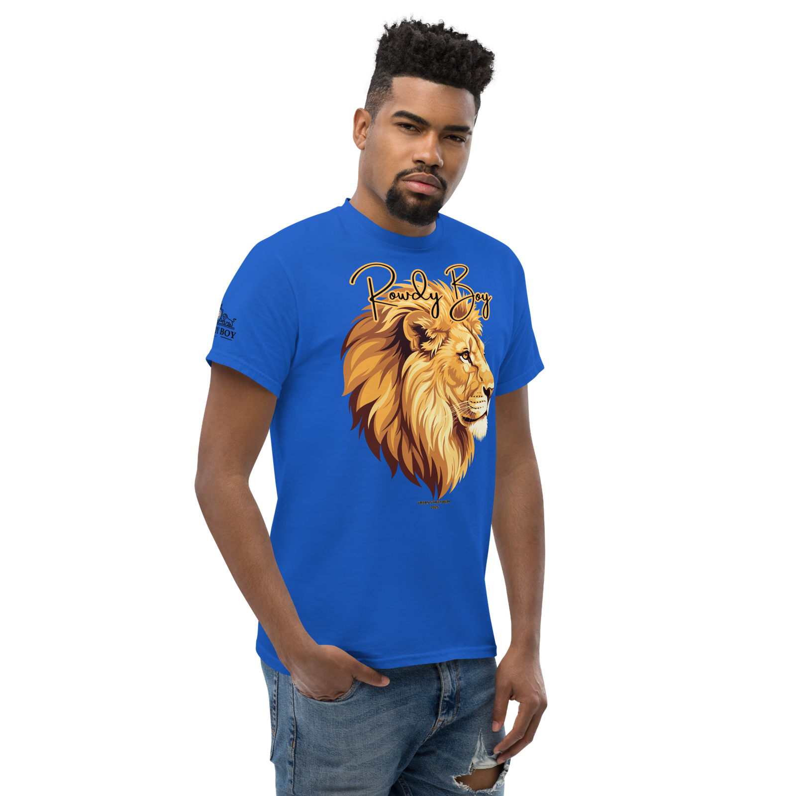 Rowdy Boy "Lion's Head" (Rowdy 4) Classic Tee - Image 18