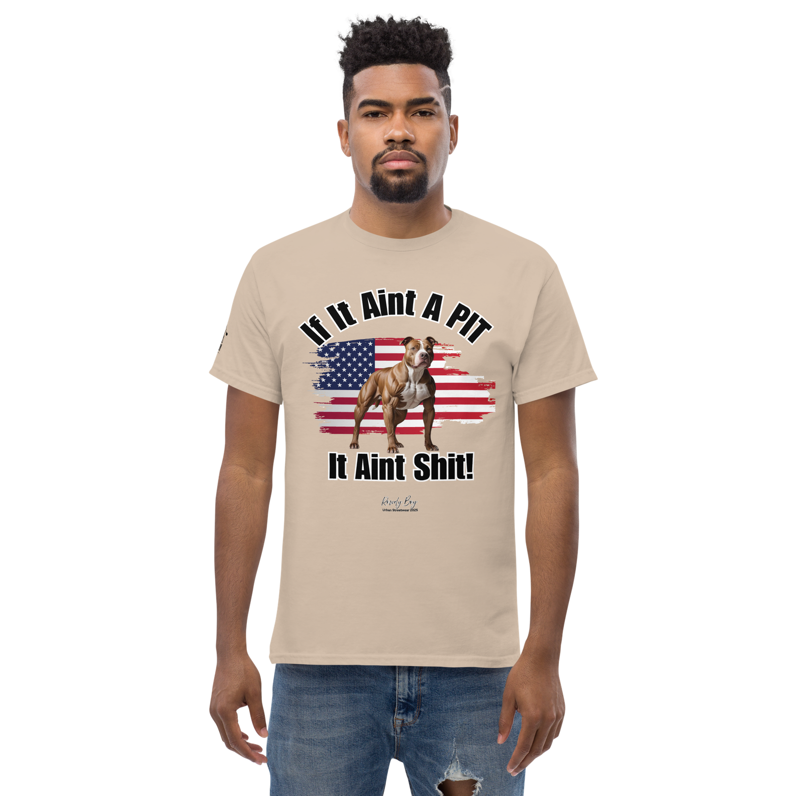 Rowdy Boy If It Aint A PIT, It Aint Shit!!!!" (2/B) Unisex Classic Tee - Image 128