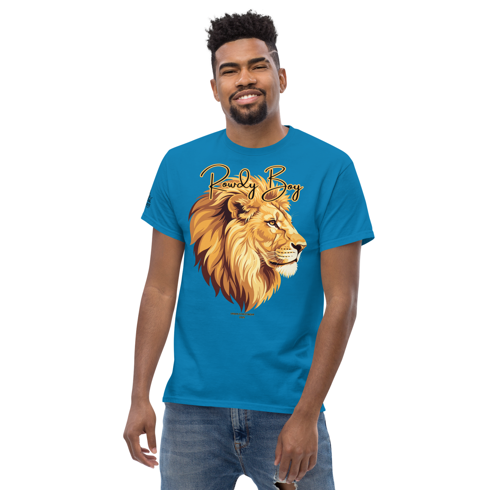 Rowdy Boy "Lion's Head" (Rowdy 4) Classic Tee - Image 63