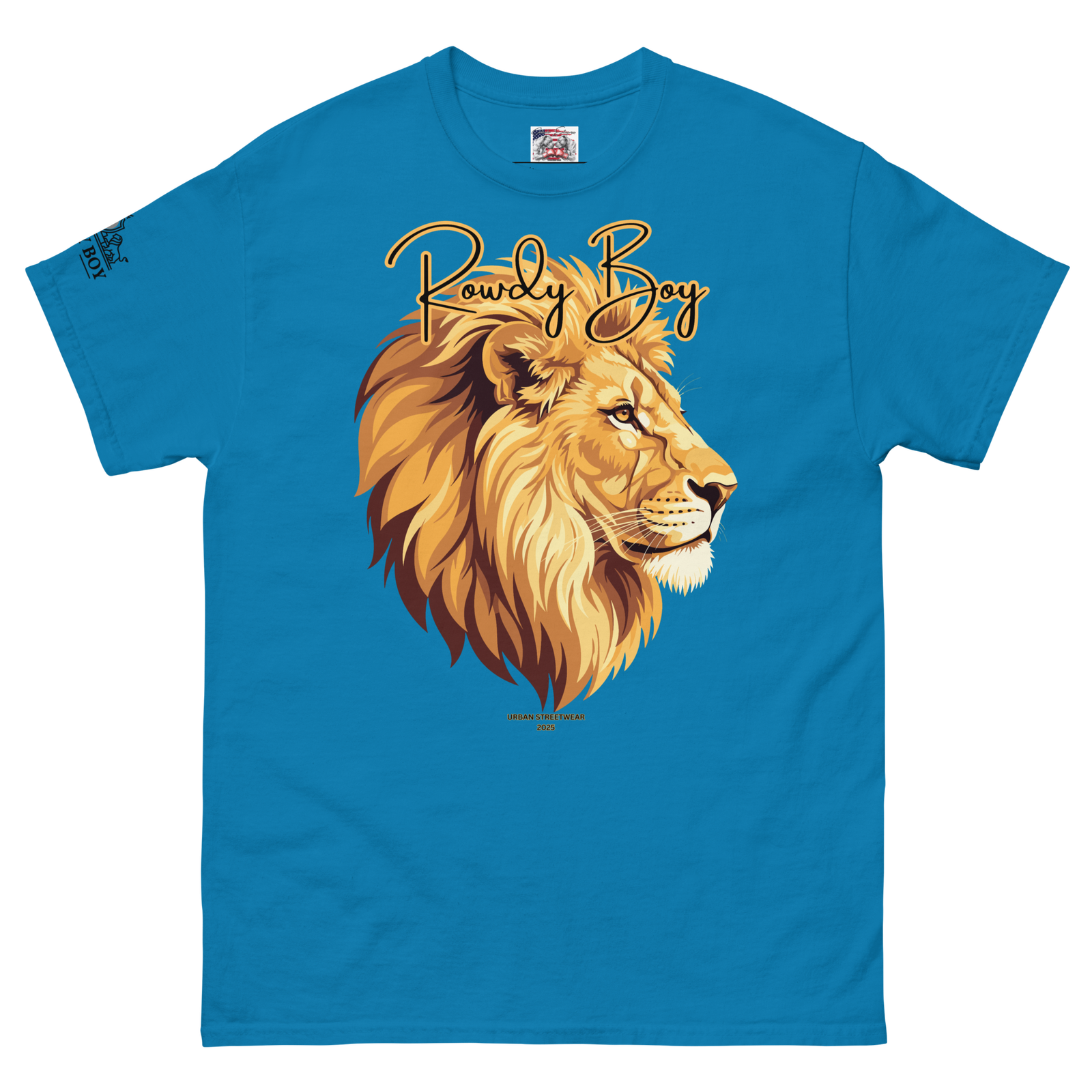 Rowdy Boy "Lion's Head" (Rowdy 4) Classic Tee - Image 215