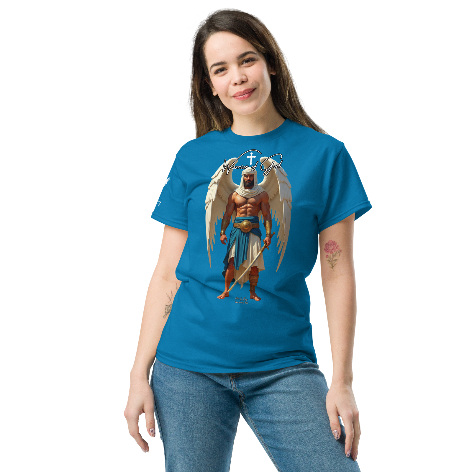 Rowdy Boy "Warrior Of God" #2 Unisex Classic Tee - Image 119