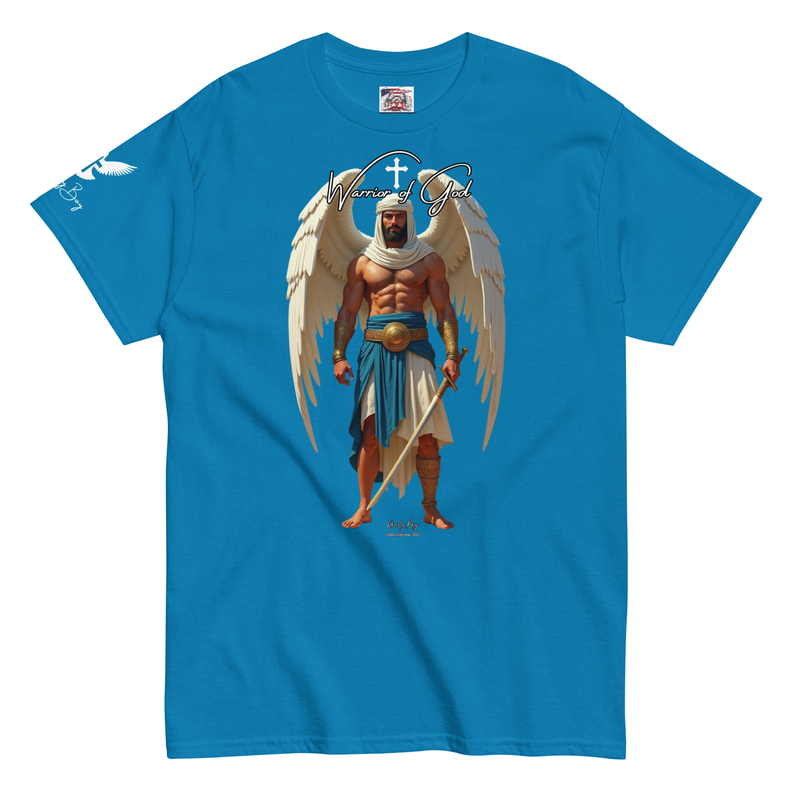 Rowdy Boy "Warrior Of God" #2 Unisex Classic Tee - Image 120