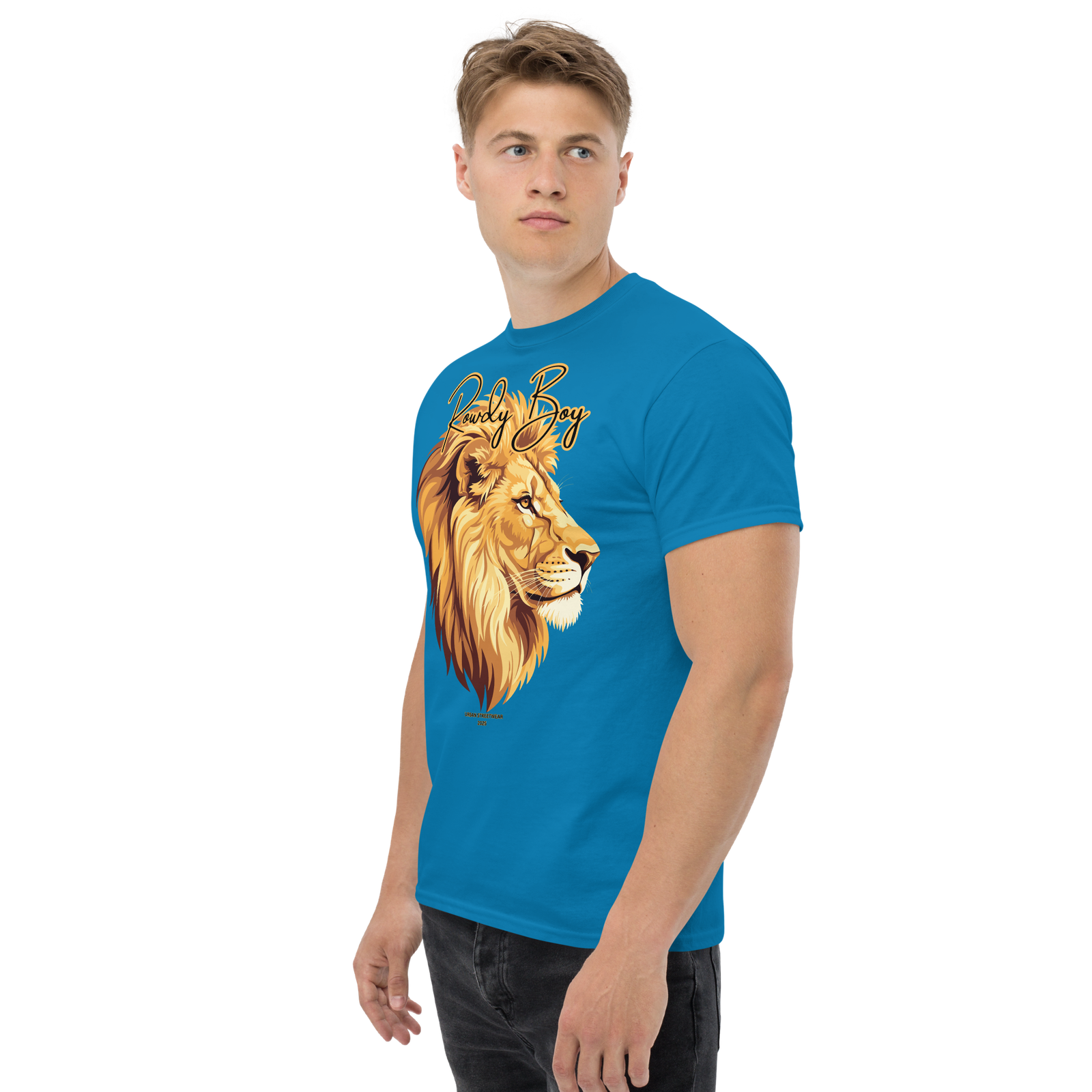 Rowdy Boy "Lion's Head" (Rowdy 4) Classic Tee - Image 60