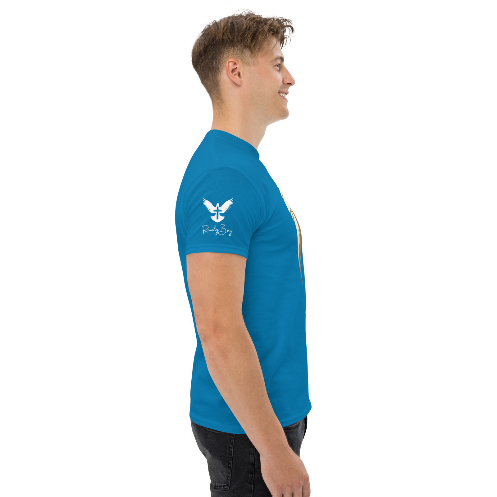 Rowdy Boy "Warrior Of God" #2 Unisex Classic Tee - Image 124