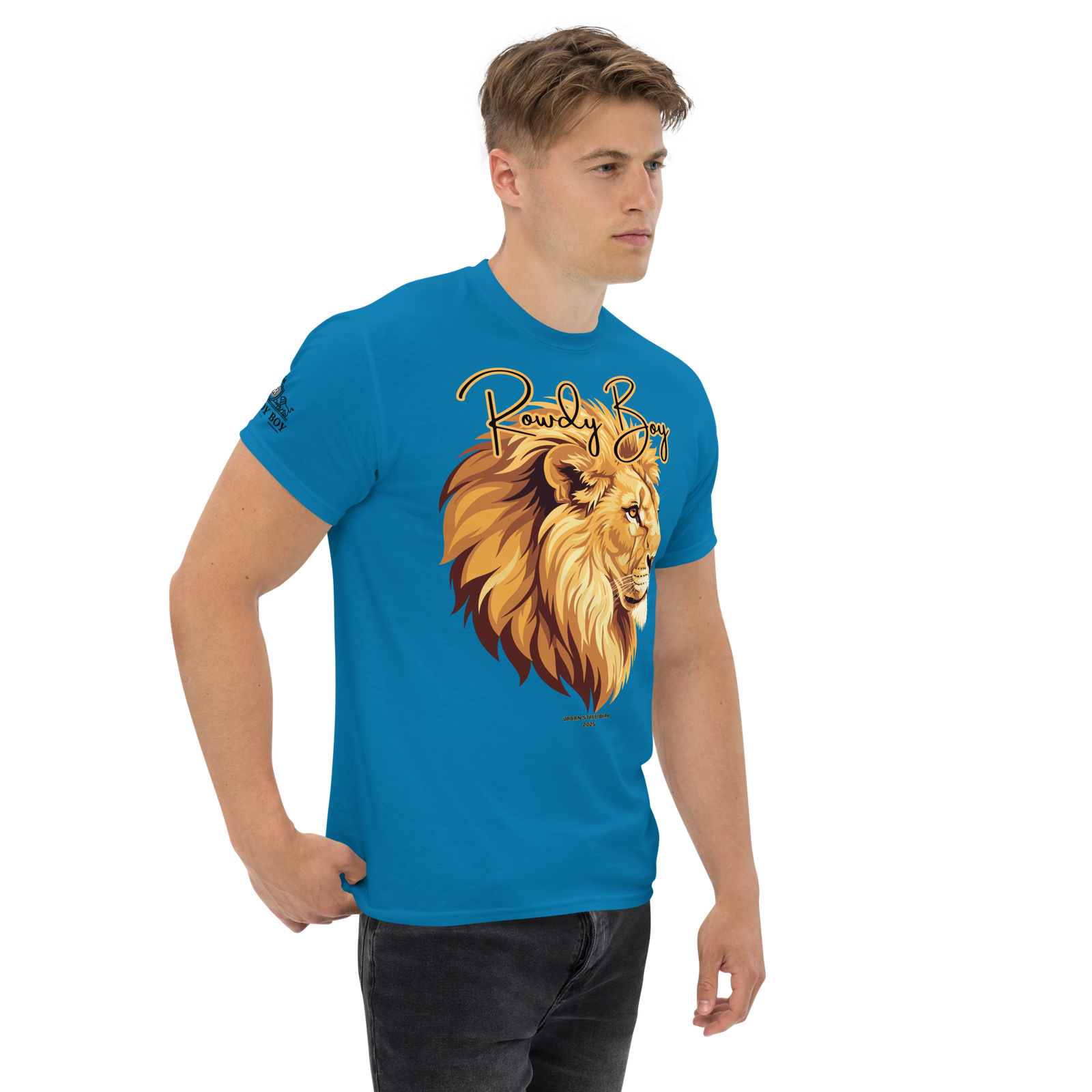 Rowdy Boy "Lion's Head" (Rowdy 4) Classic Tee - Image 59