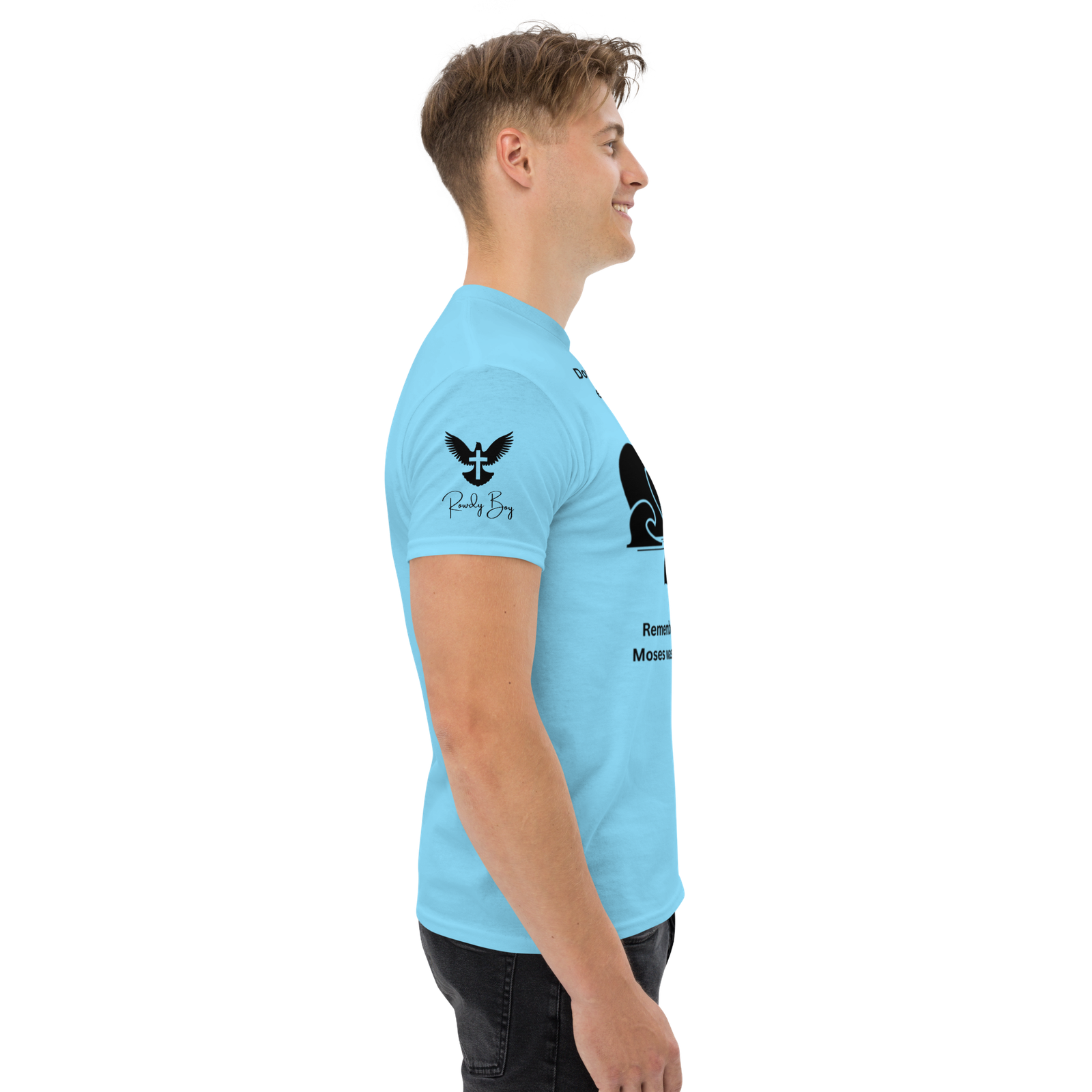 Rowdy Boy "Moses" (Basket Case) Unisex Classic Tee - Image 116