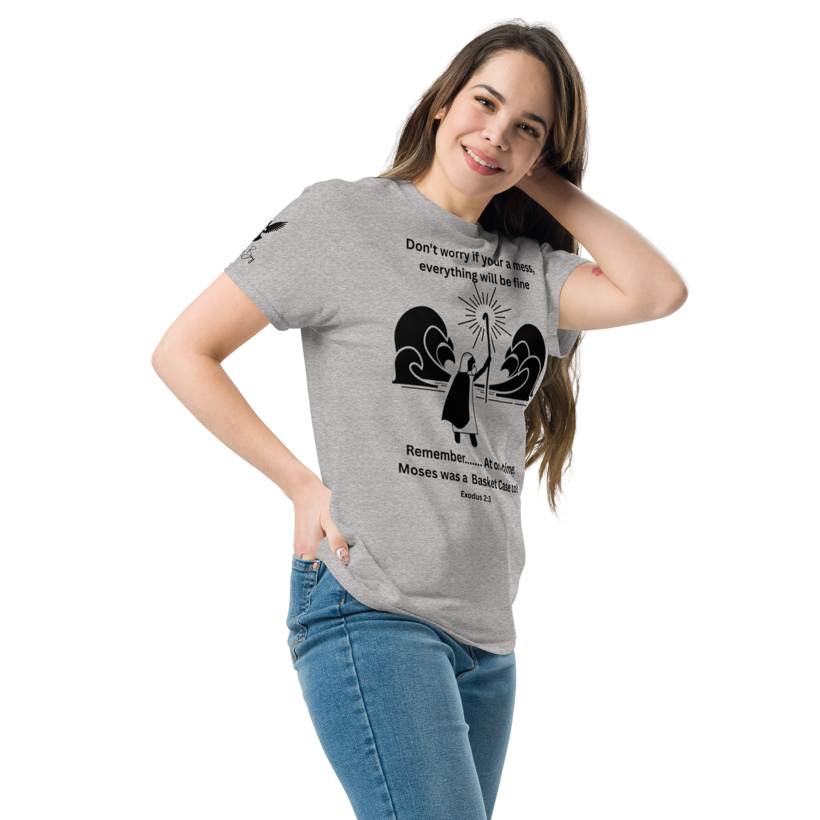 Rowdy Boy "Moses" (Basket Case) Unisex Classic Tee - Image 72