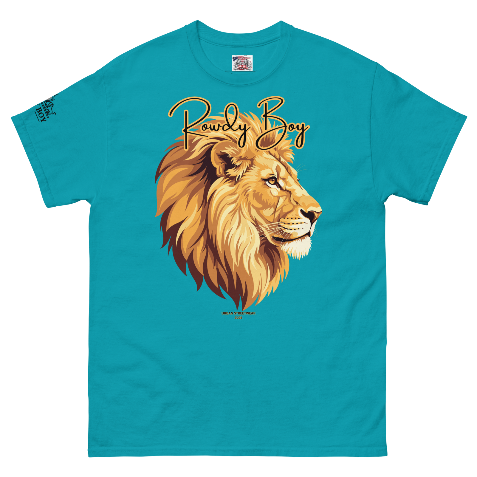 Rowdy Boy "Lion's Head" (Rowdy 4) Classic Tee - Image 220