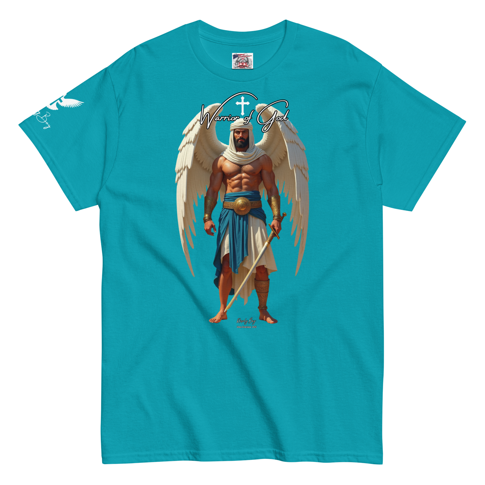 Rowdy Boy "Warrior Of God" #2 Unisex Classic Tee - Image 171