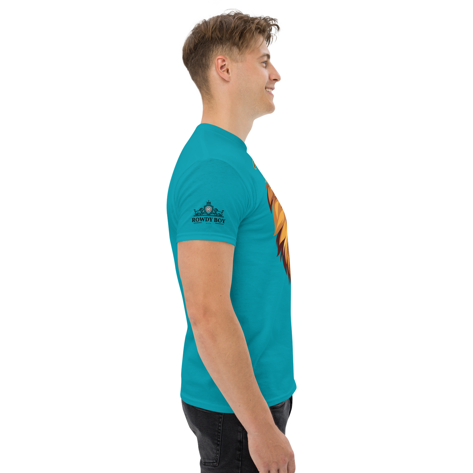 Rowdy Boy "Lion's Head" (Rowdy 4) Classic Tee - Image 127