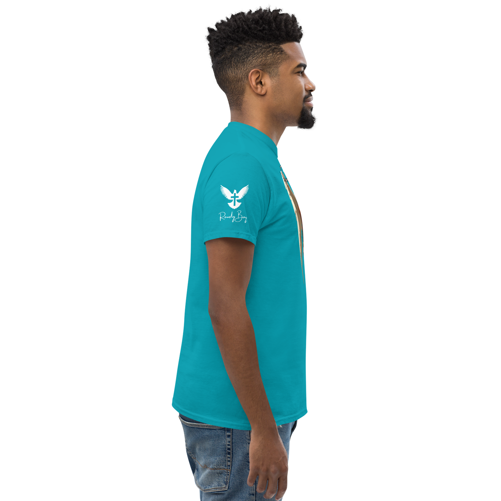 Rowdy Boy "Warrior Of God" #2 Unisex Classic Tee - Image 180