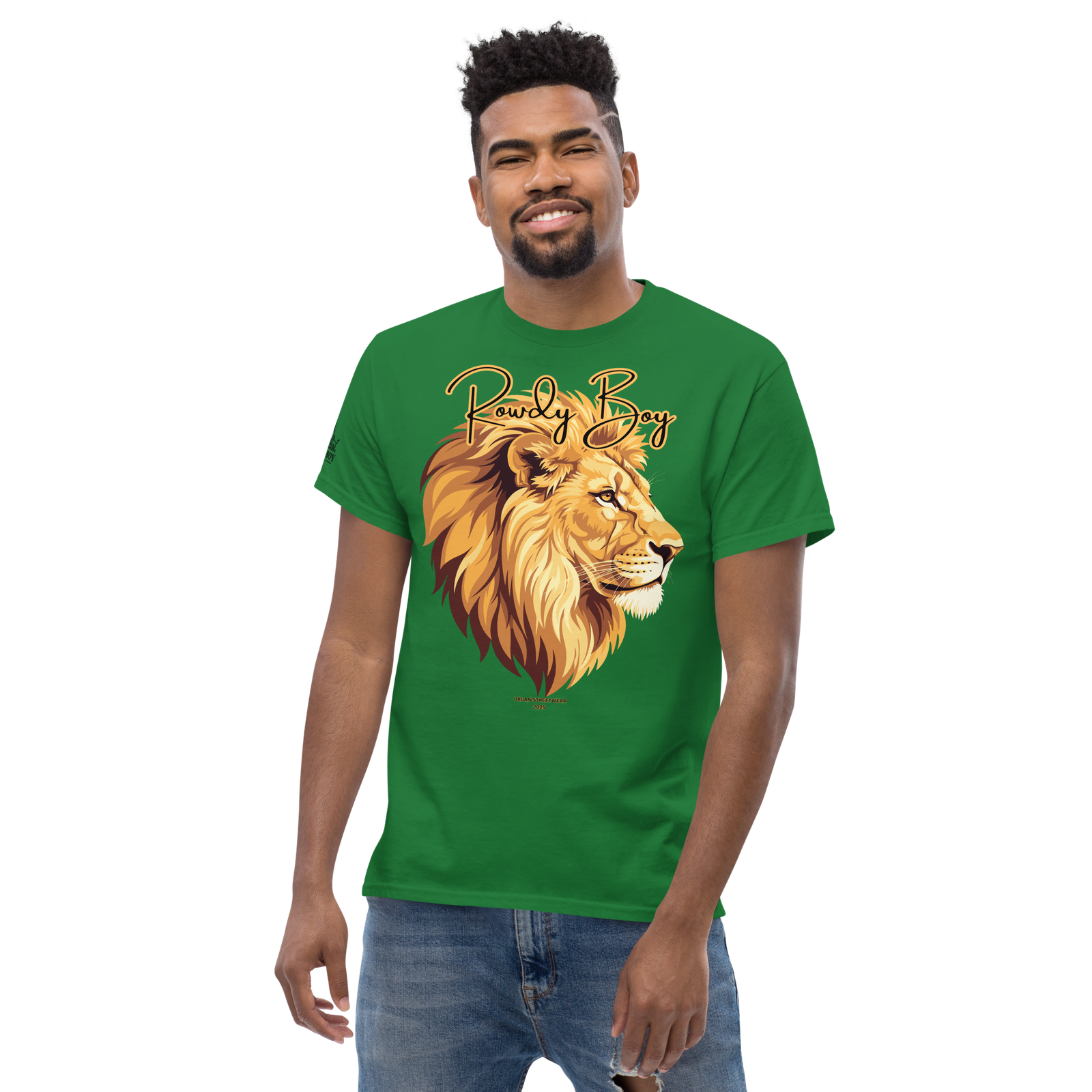 Rowdy Boy "Lion's Head" (Rowdy 4) Classic Tee - Image 50