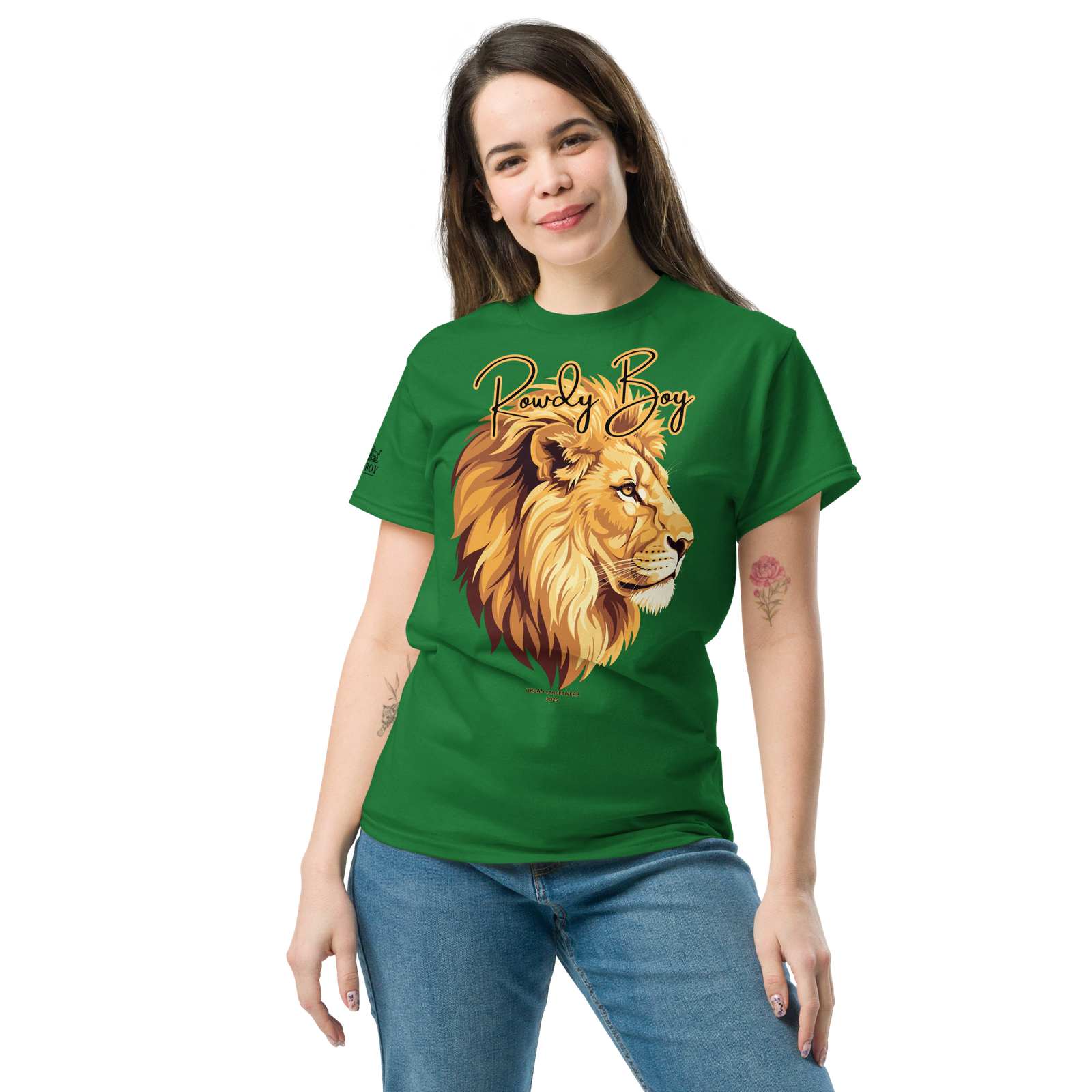 Rowdy Boy "Lion's Head" (Rowdy 4) Classic Tee - Image 43