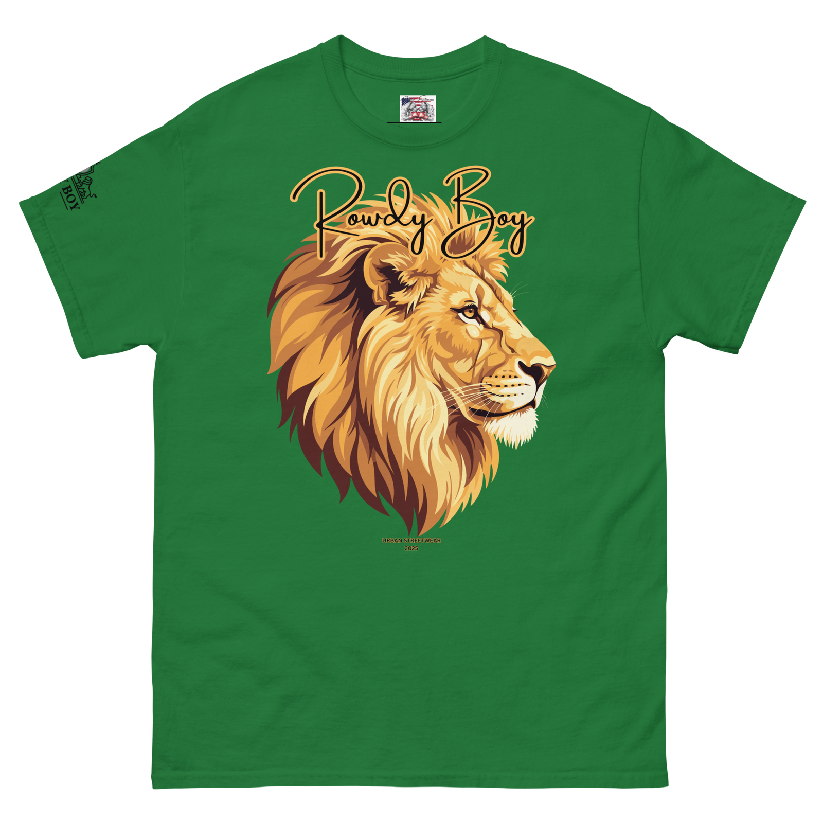 Rowdy Boy "Lion's Head" (Rowdy 4) Classic Tee - Image 214