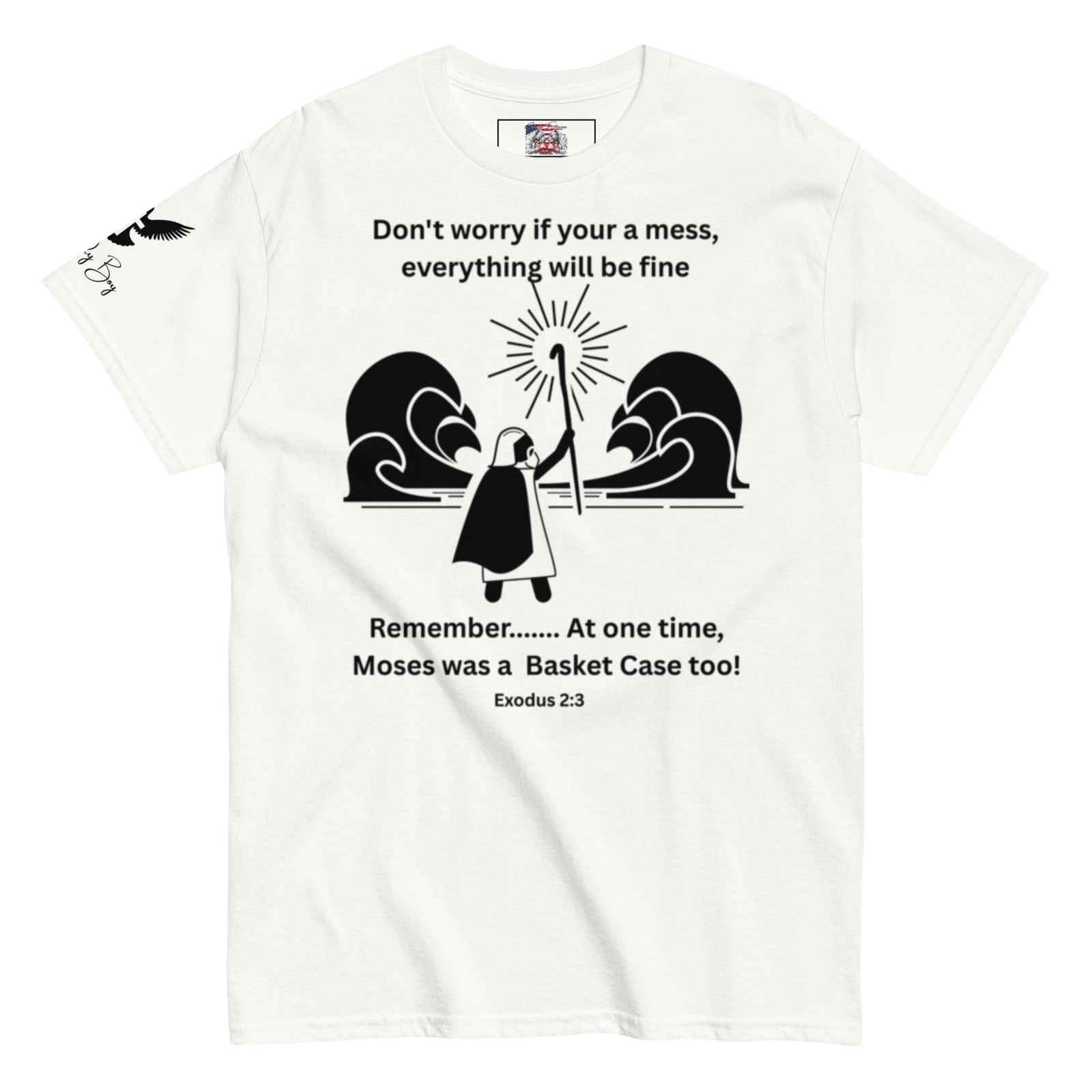 Rowdy Boy "Moses" (Basket Case) Unisex Classic Tee - Image 194