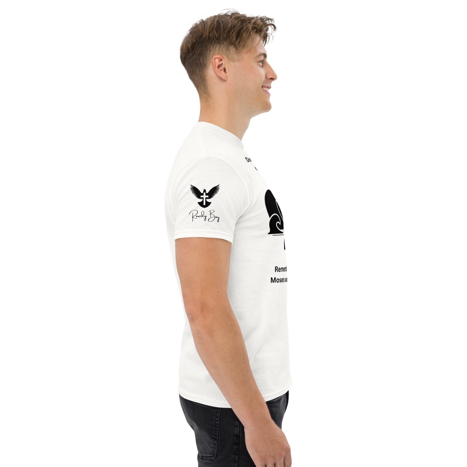 Rowdy Boy "Moses" (Basket Case) Unisex Classic Tee - Image 186