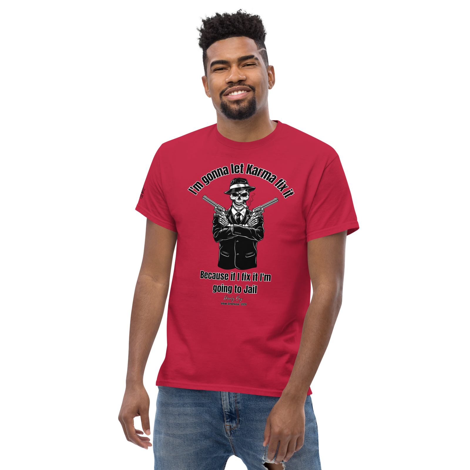 Rowdy Boy "Karma" Unisex Classic Tee - Image 14