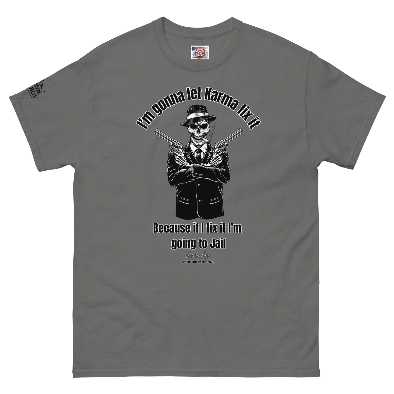 Rowdy Boy "Karma" Unisex Classic Tee - Image 213