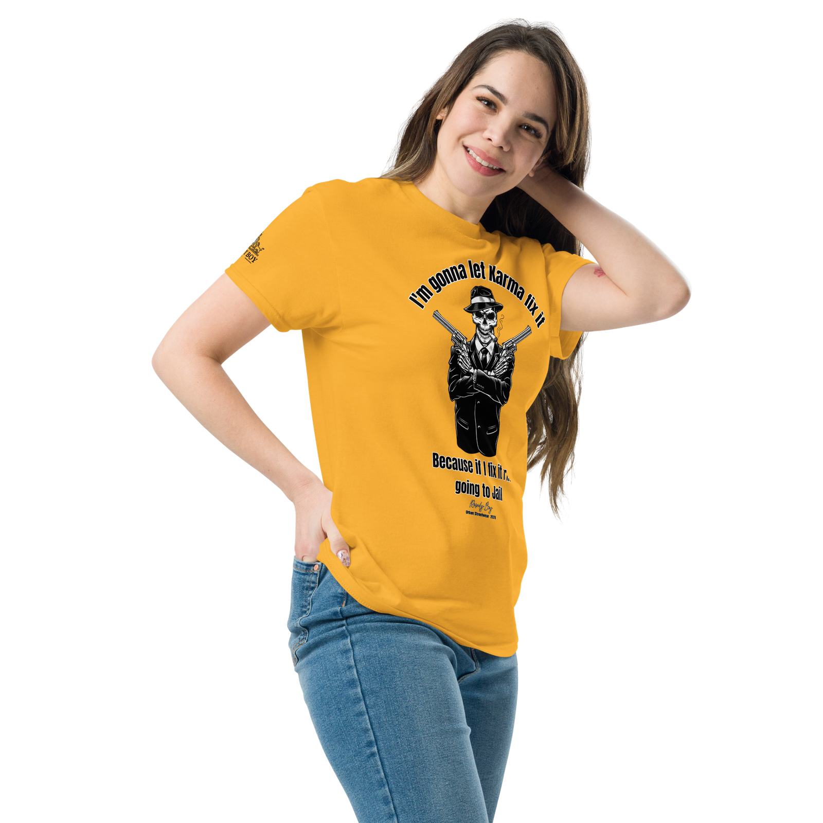 Rowdy Boy "Karma" Unisex Classic Tee - Image 122