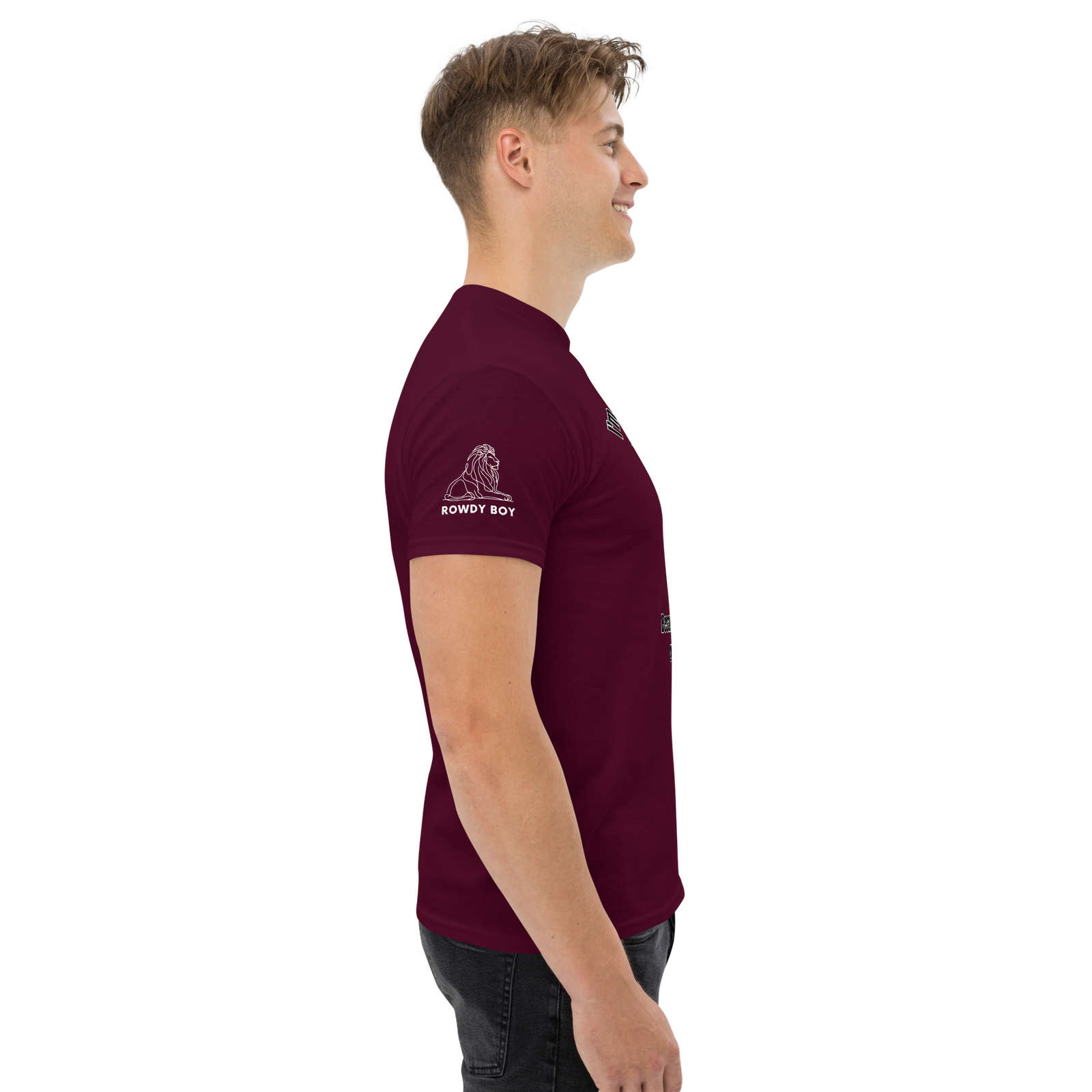 Rowdy Boy "Karma" (B) Unisex Classic Tee - Image 3