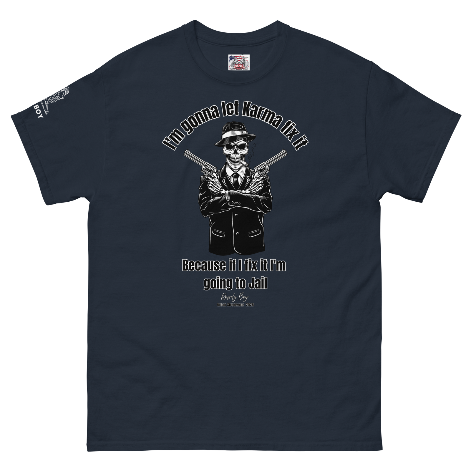 Rowdy Boy "Karma" (B) Unisex Classic Tee