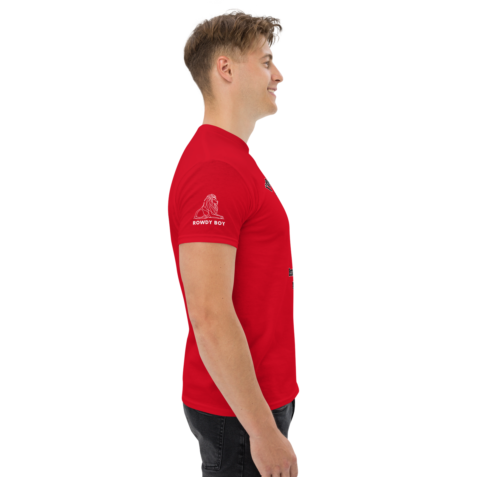 Rowdy Boy "Karma" (B) Unisex Classic Tee - Image 55