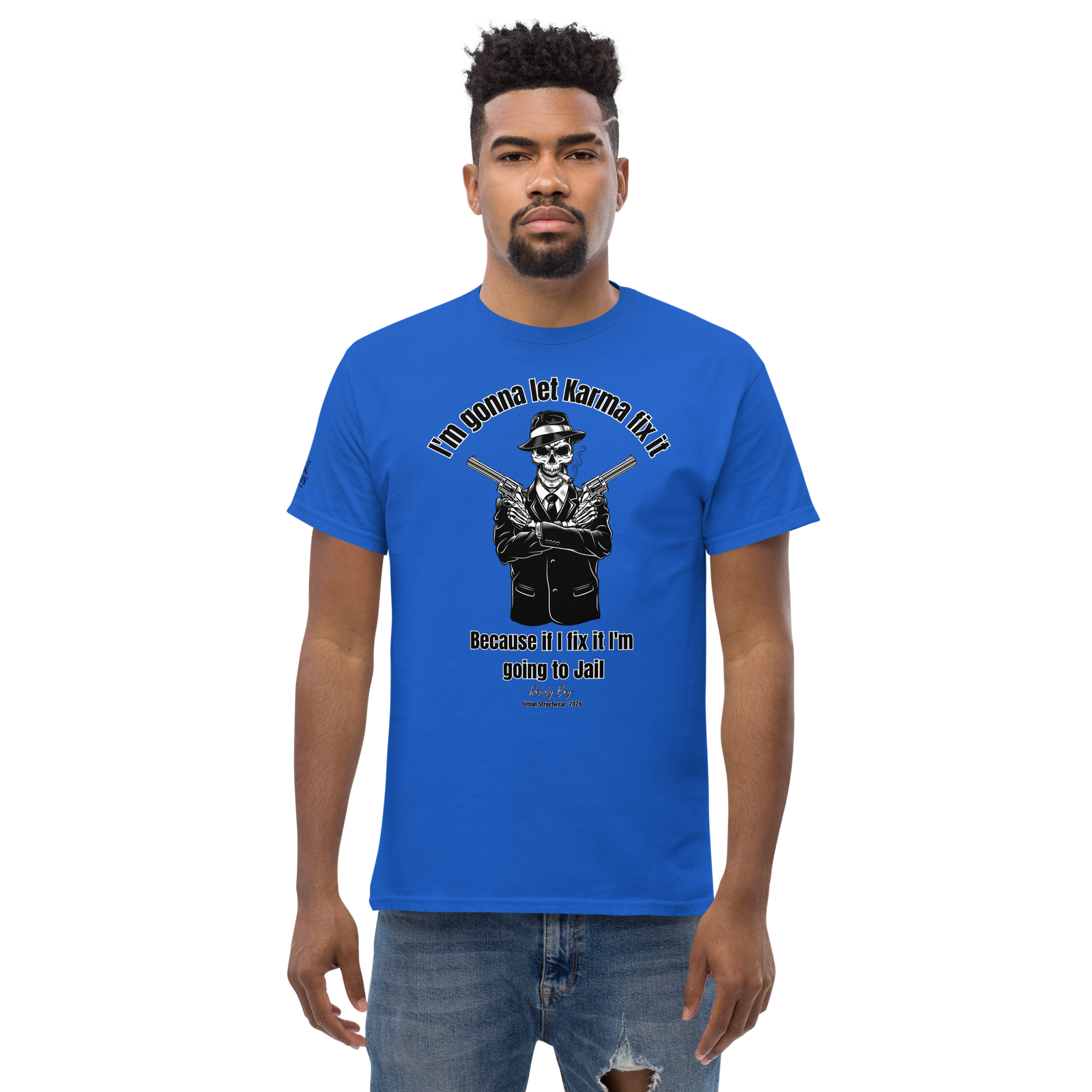 Rowdy Boy "Karma" Unisex Classic Tee - Image 26