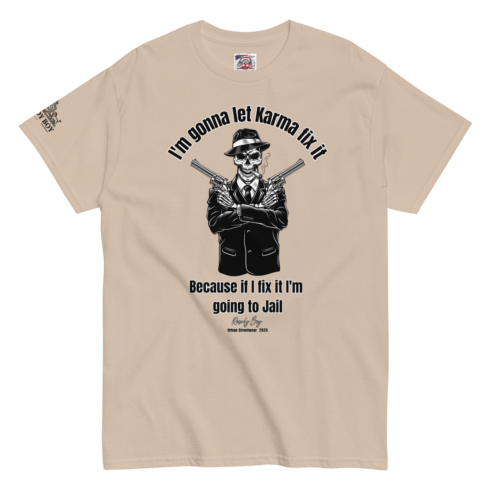 Rowdy Boy "Karma" Unisex Classic Tee - Image 148